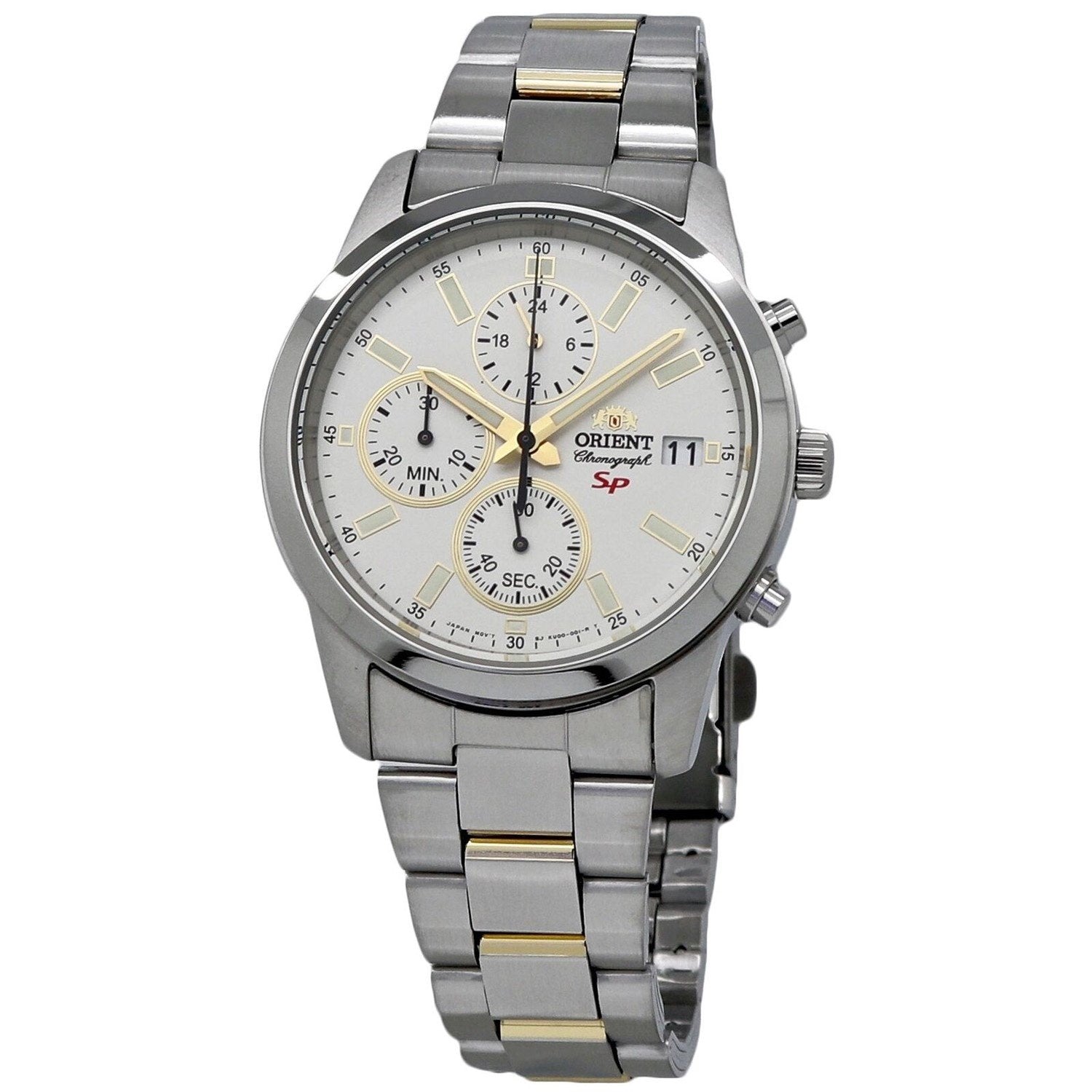 Orient SP Chronograph Quartz Chronograph White Dial Men's Watch FKU00001W0