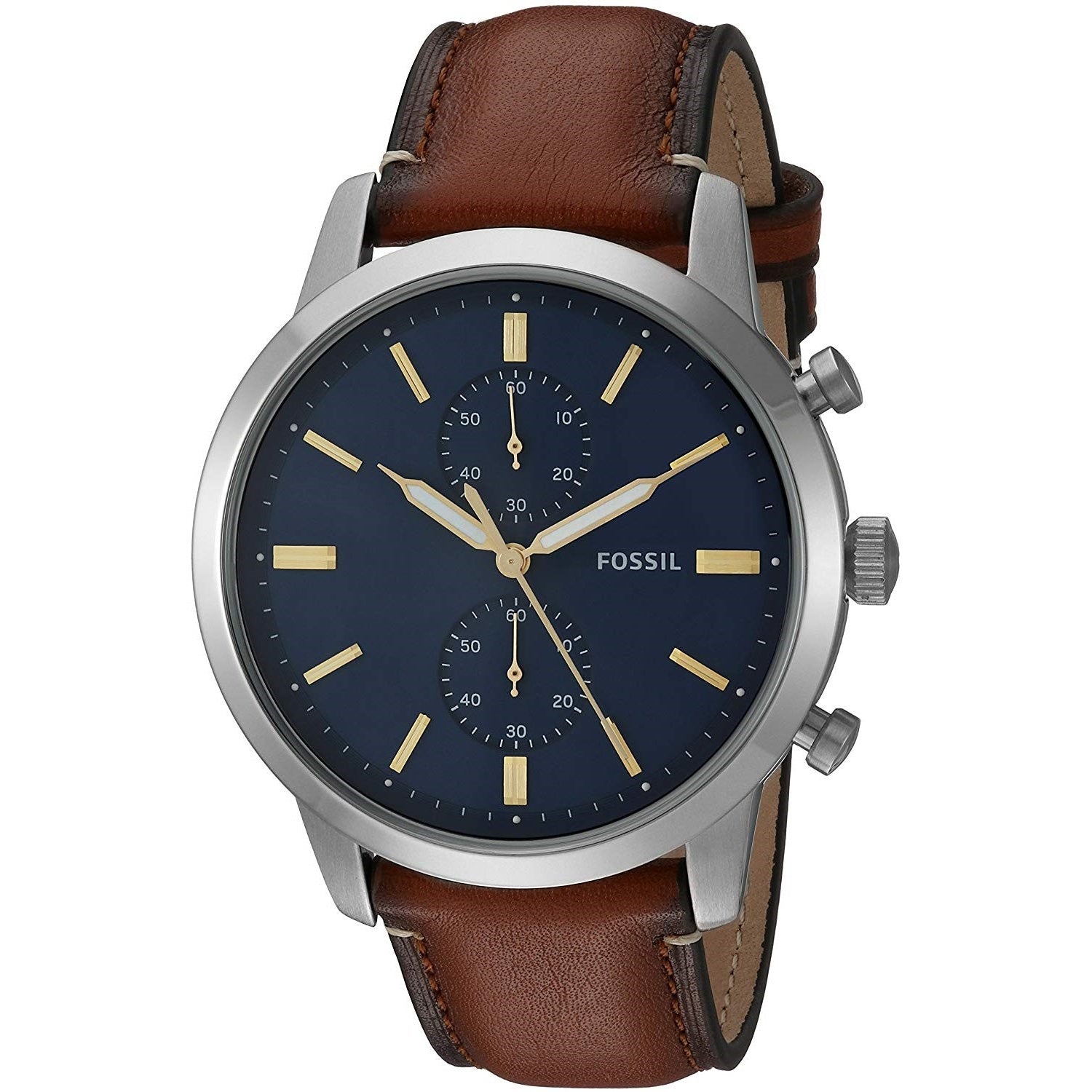 Fossil Townsman Quartz Chronograph Blue Dial Men's Watch FS5279