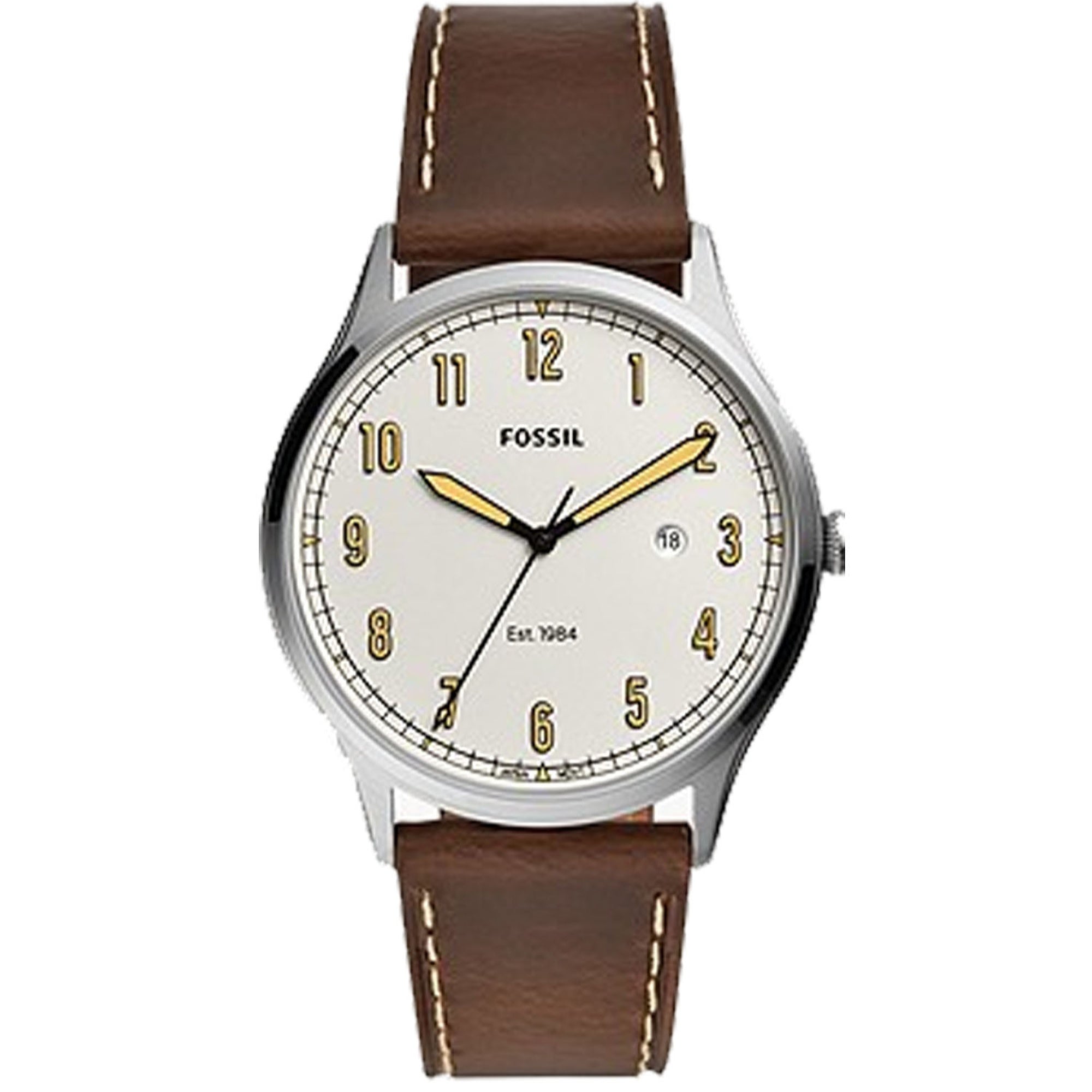 Fossil  Quartz Forrester Cream Dial Men's Watch FS5589