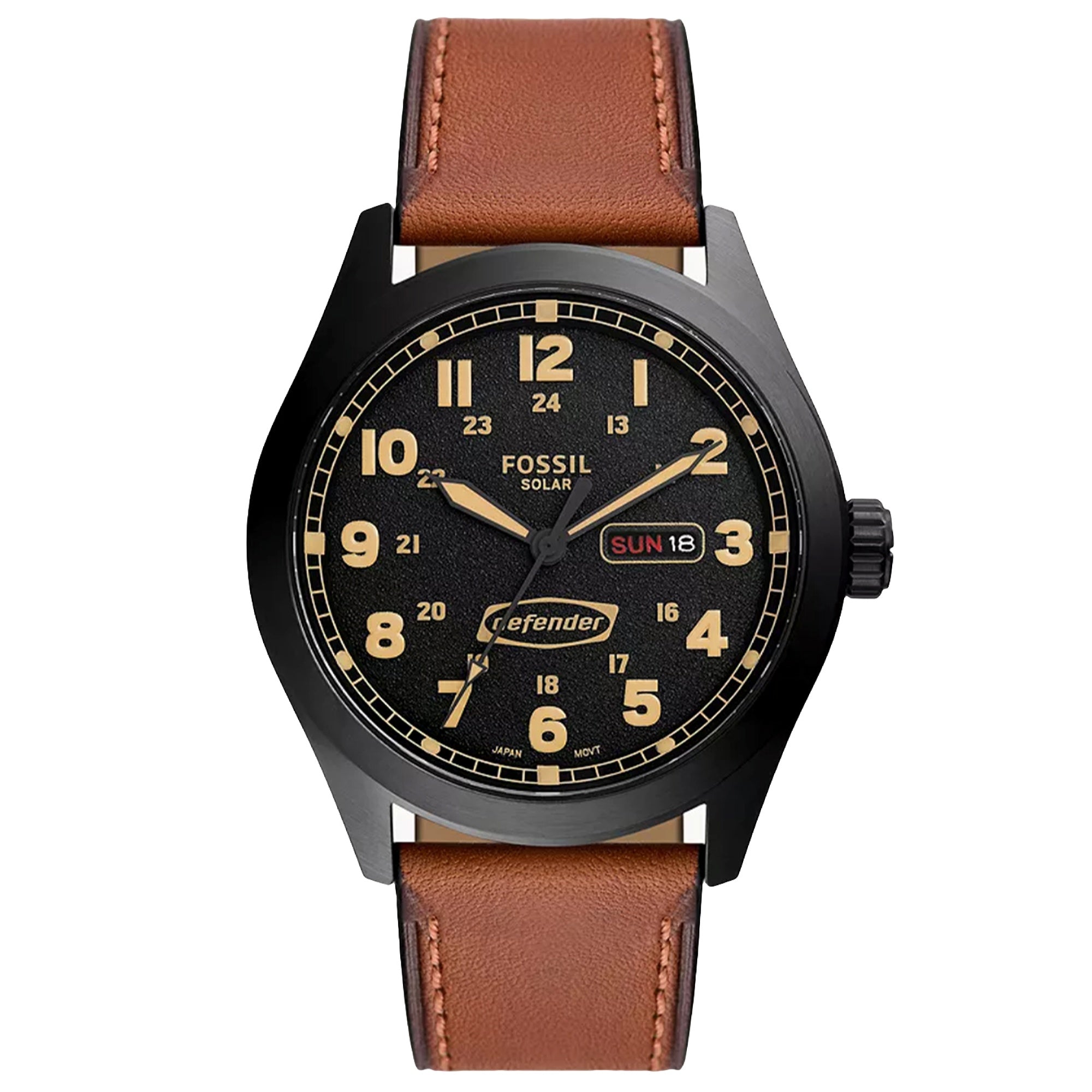 Fossil  Quartz Defender Black Dial Men's Watch FS5978