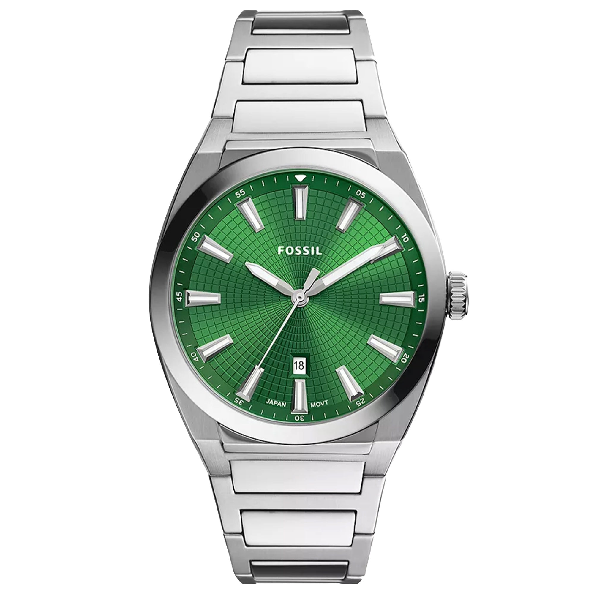 Fossil  Quartz Everett Green Dial Men's Watch FS5983