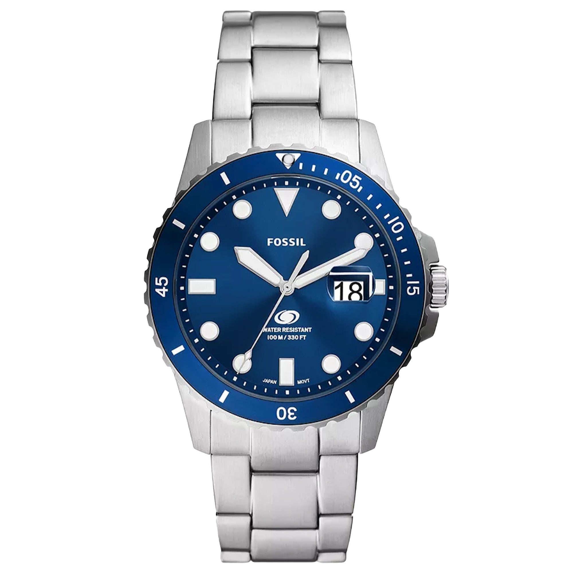 Fossil  Quartz Dive Blue Dial Men's Watch FS6029