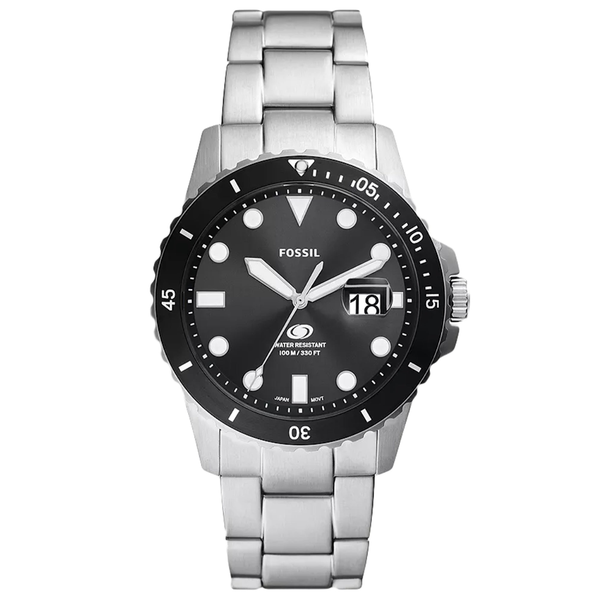 Fossil  Quartz Dive Black Dial Men's Watch FS6032