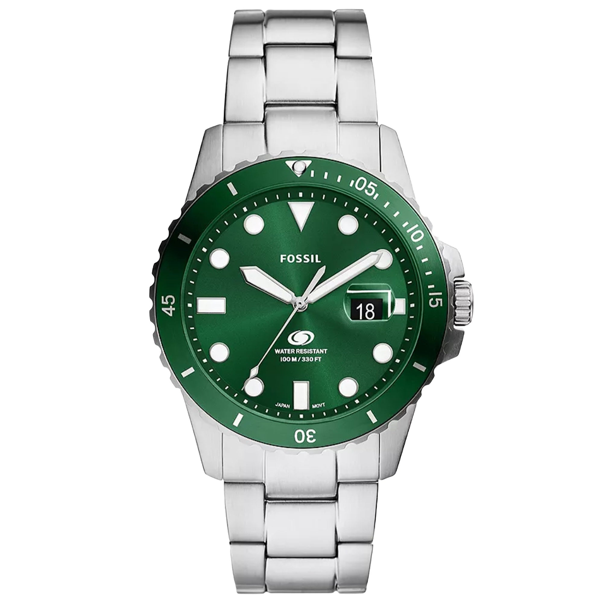 Fossil  Quartz Dive Green Dial Men's Watch FS6033