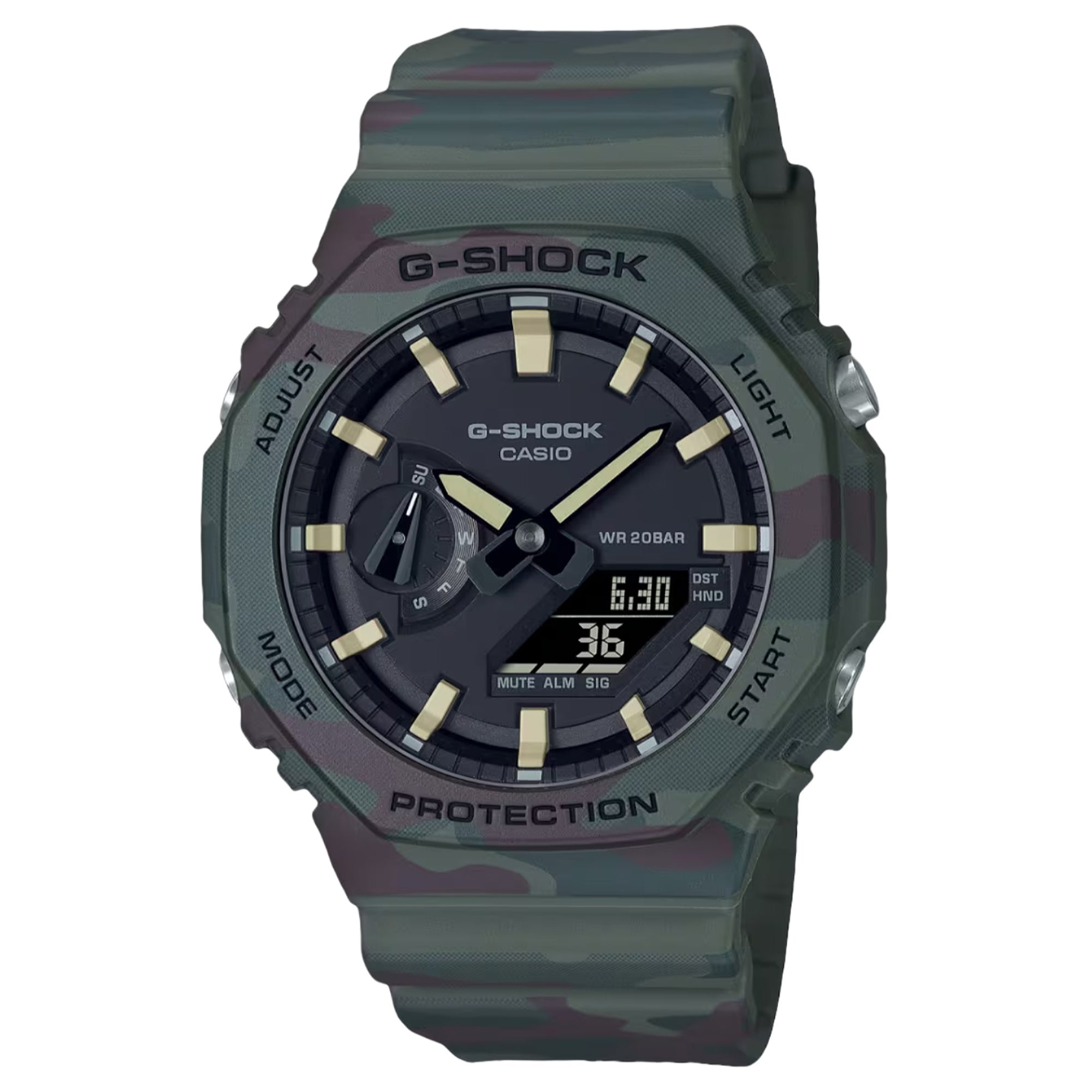 Casio  Quartz G-Shock Black Dial Men's Watch GAE2100WE-3A