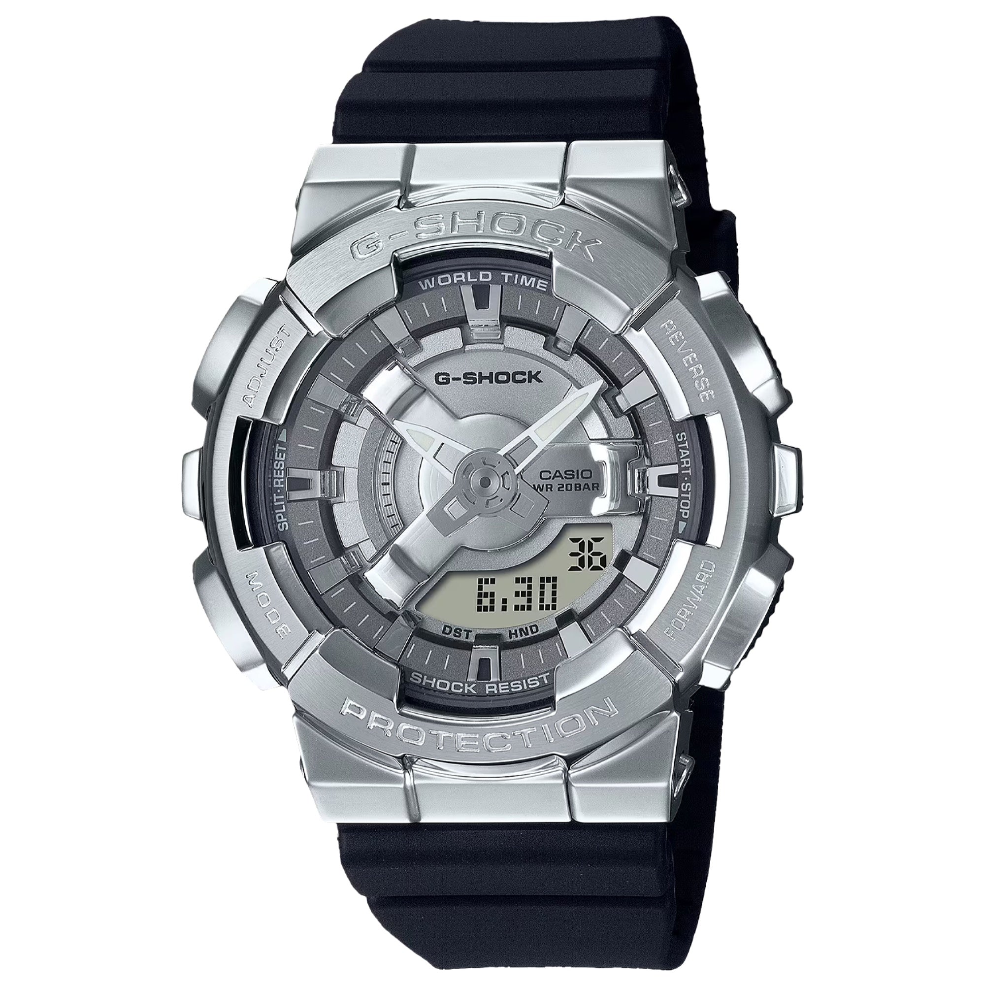 Casio  Quartz G-Shock Silver Dial Women's Watch GMS110-1A