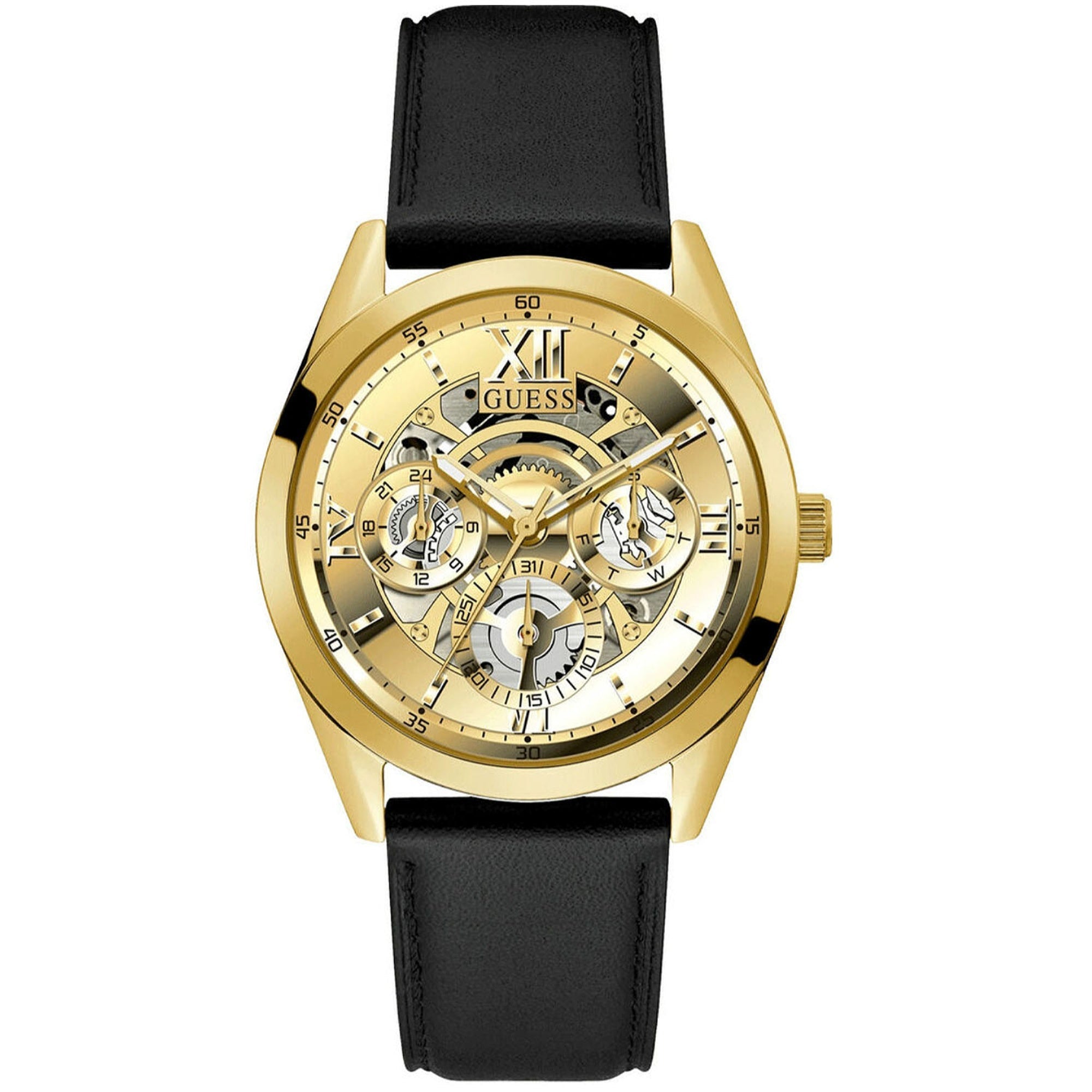 Guess  Quartz Classic Gold Dial Men's Watch GW0389G2