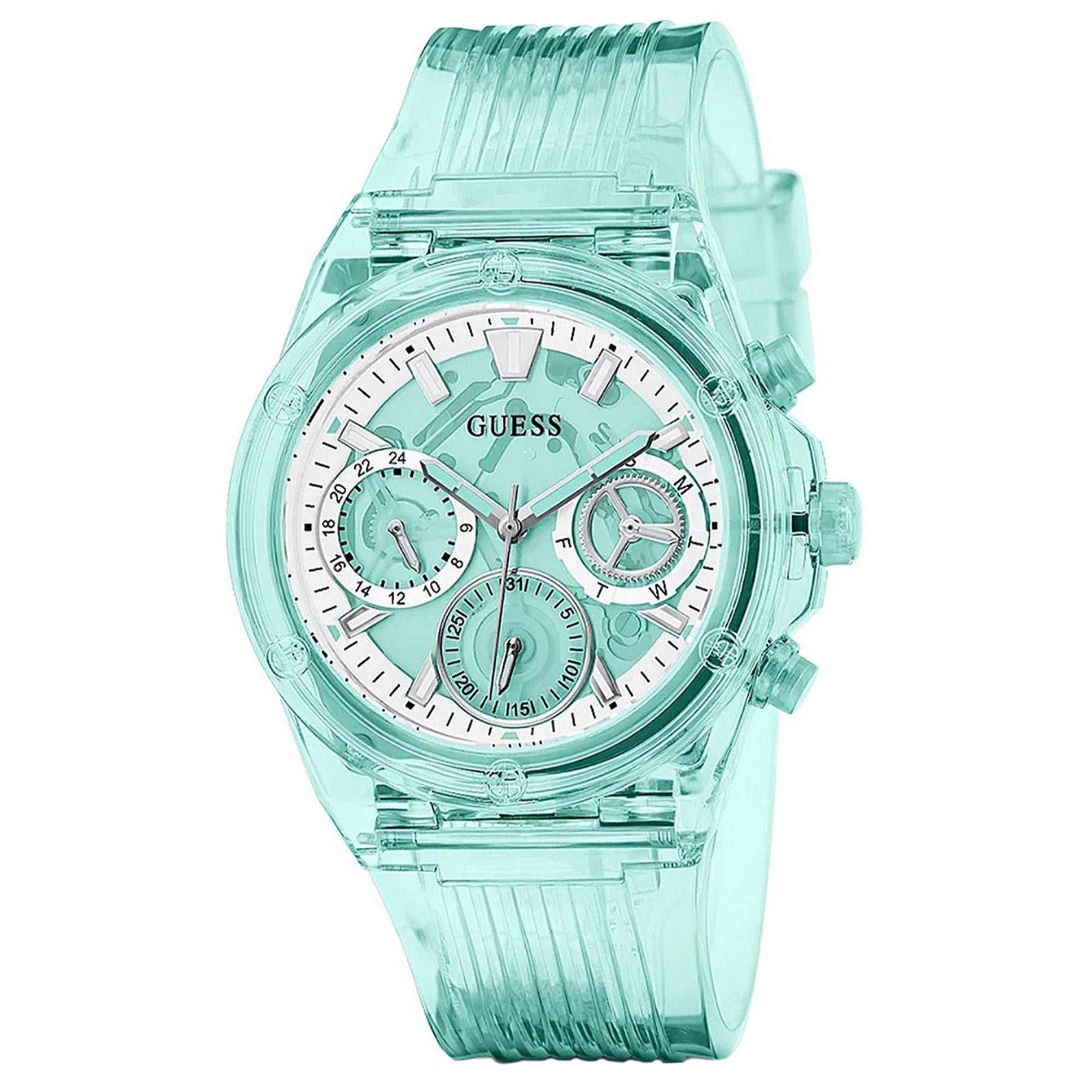 Guess  Quartz Classic Turquoise Dial Women's Watch GW0438L1