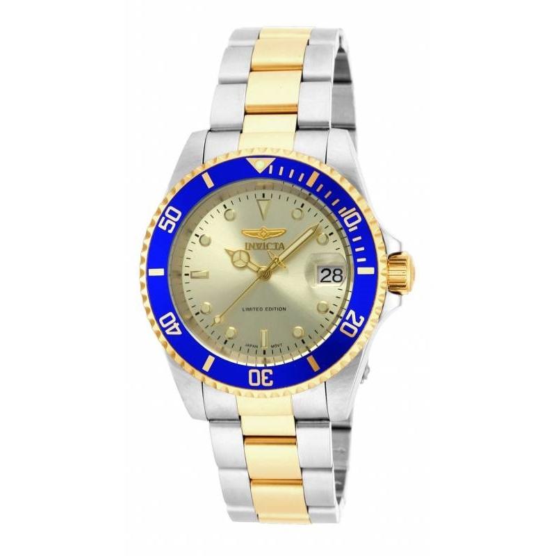 Invicta Pro Diver Automatic Automatic Gold-Tone Dial Men's Watch ILE8928OBA