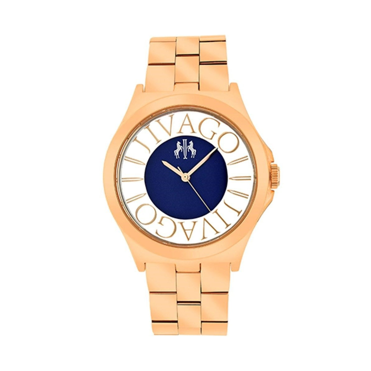 Jivago Fun Quartz Rose Gold-Tone Dial Women's Watch JV8412