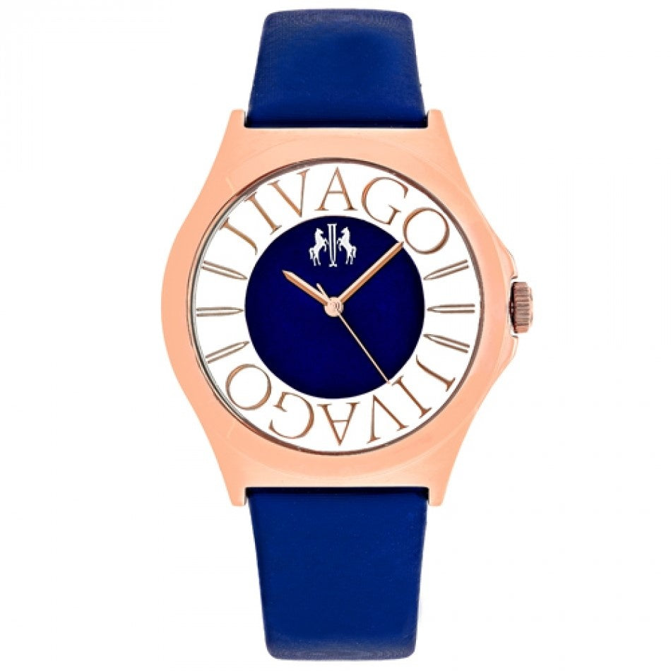 Jivago Fun Quartz Blue Dial Women's Watch JV8435