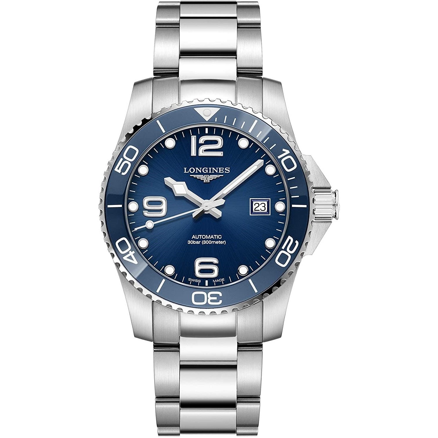 Longines HydroConquest Automatic Blue Dial Men's Watch L3.781.4.96.6