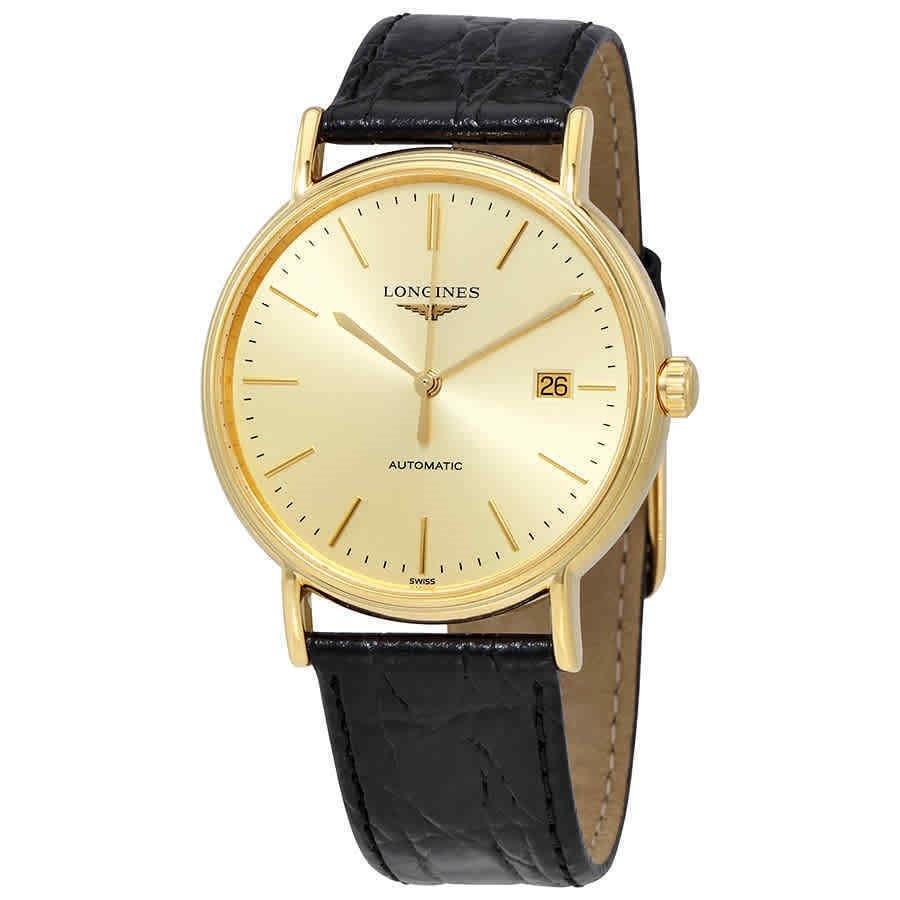 Longines Presence Automatic Gold-Tone Dial Men's Watch L49212322