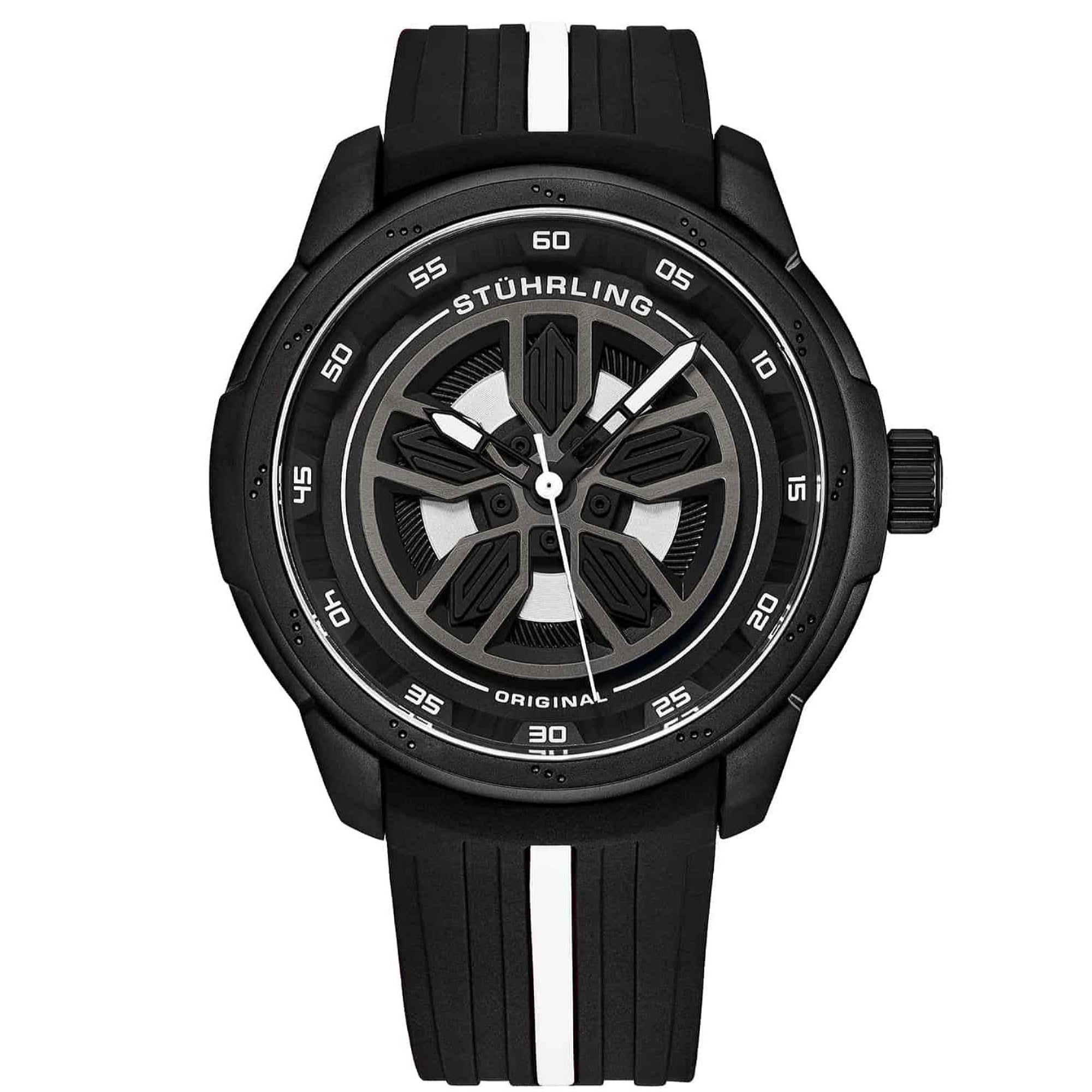 Stuhrling  Quartz Classic Black Dial Men's Watch M12645