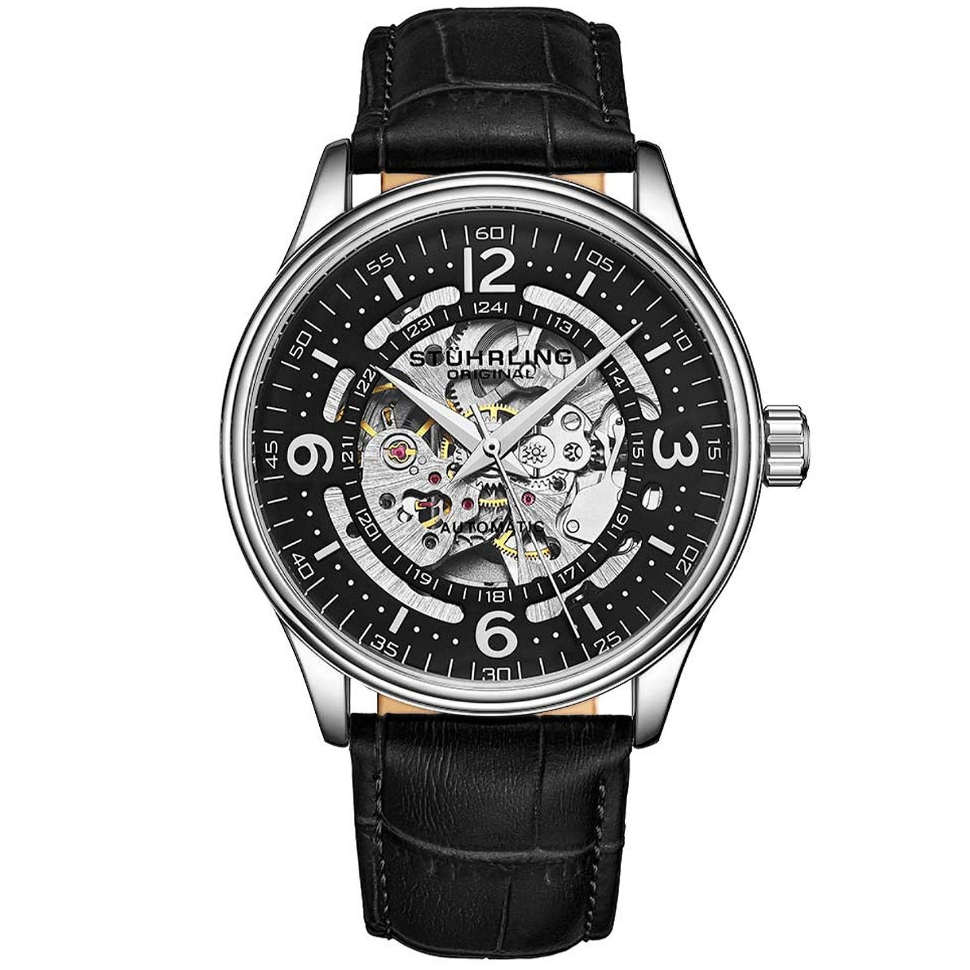 Stuhrling  Automatic Classic Black Dial Men's Watch M12651