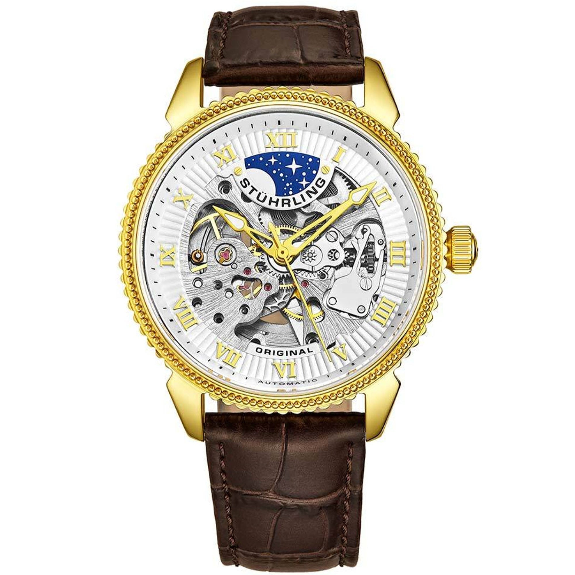 Stuhrling  Automatic Classic Silver Dial Men's Watch M12660