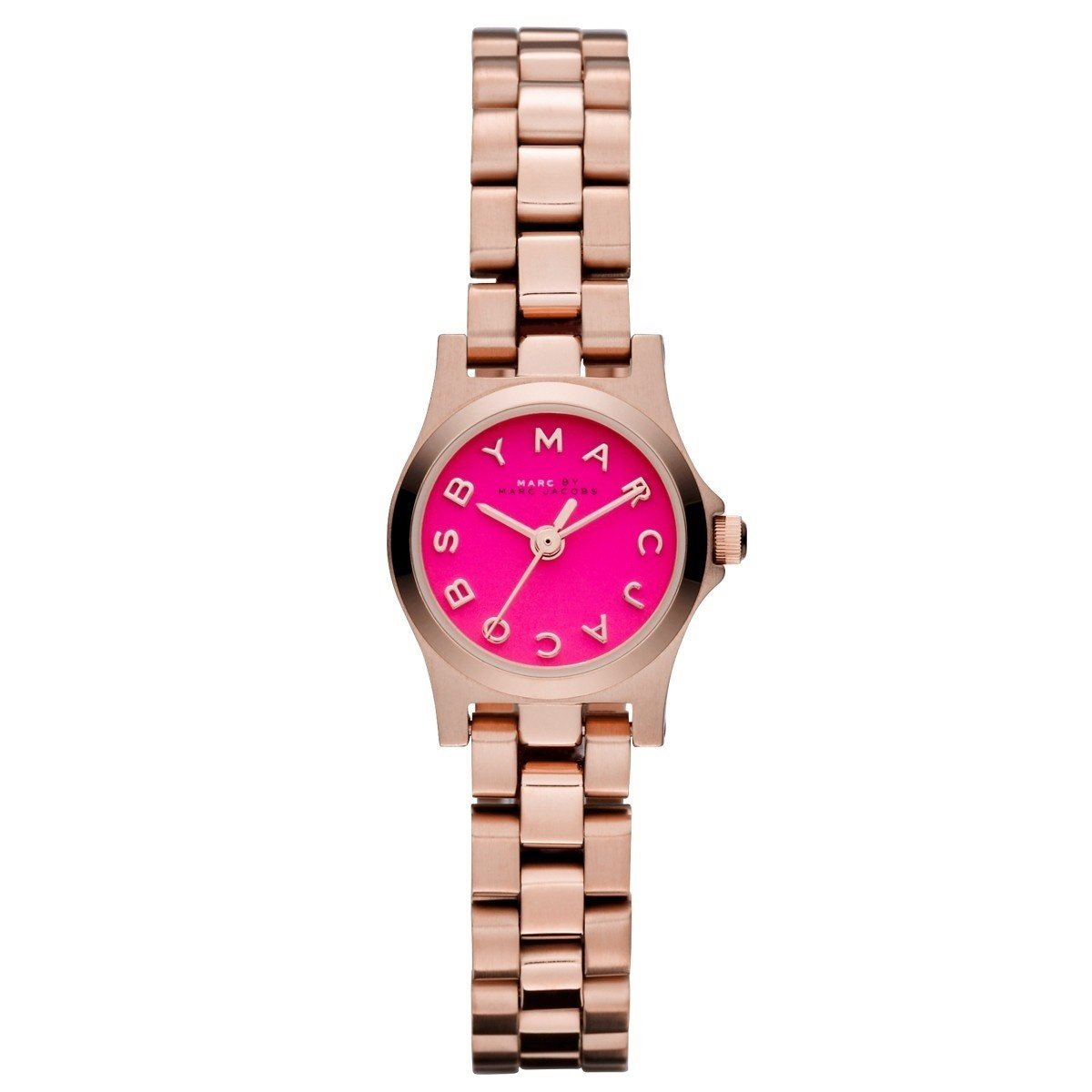 Marc Jacobs Dinky Quartz Pink Dial Women's Watch MBM3203