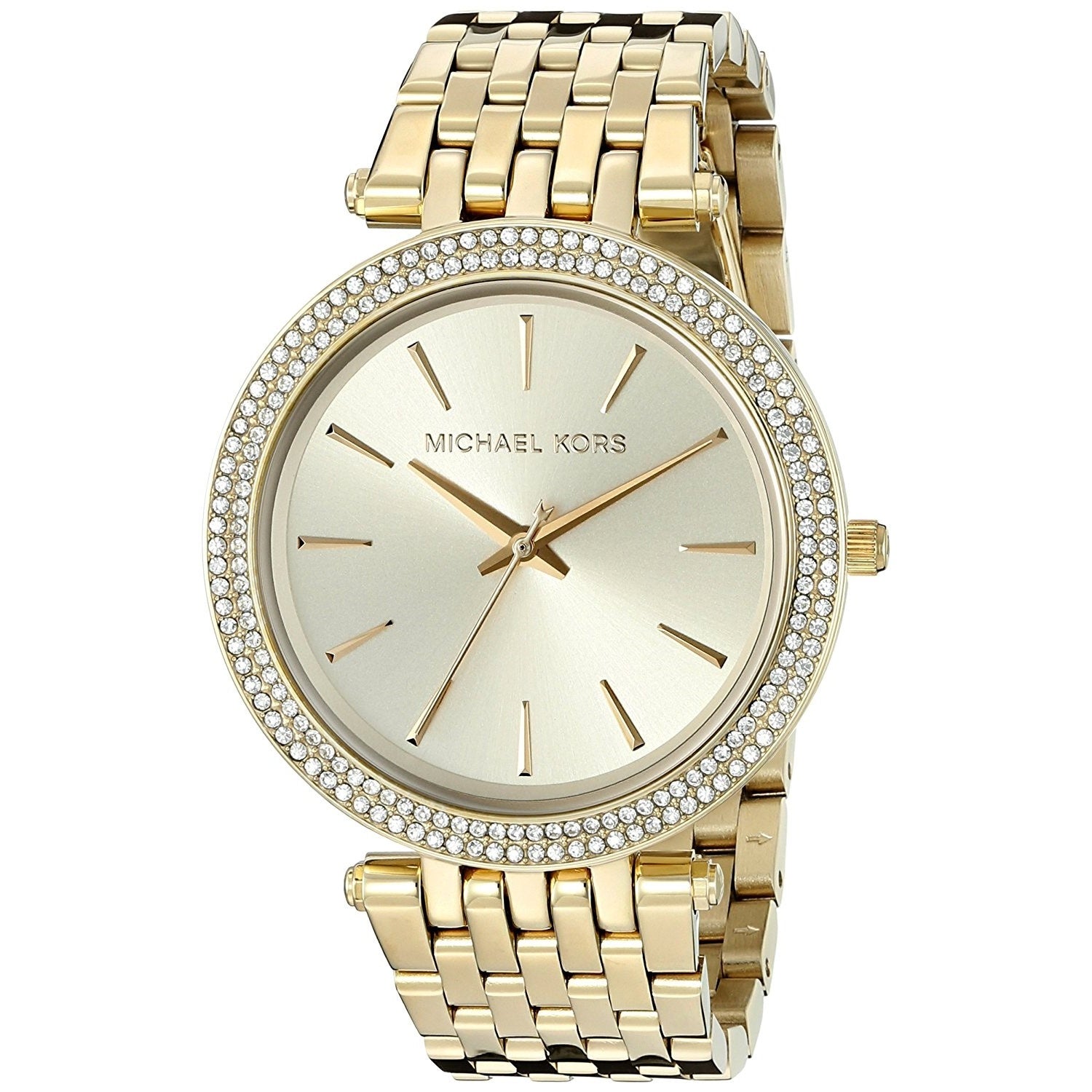 Michael Kors Darci Quartz Crystal Gold-Tone Dial Women's Watch MK3191