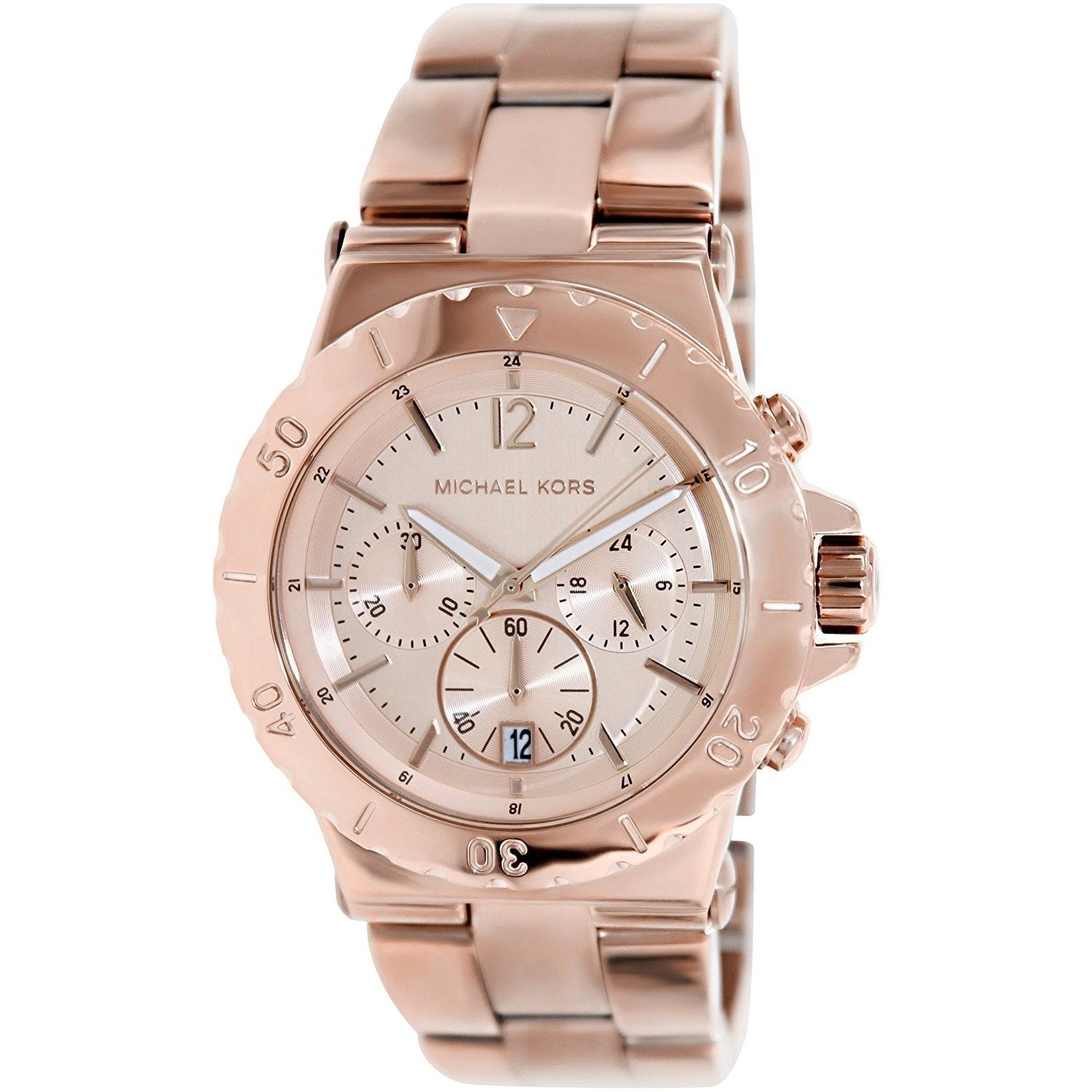 Michael Kors  Quartz Chronograph Rose-Tone Dial Women's Watch MK5314