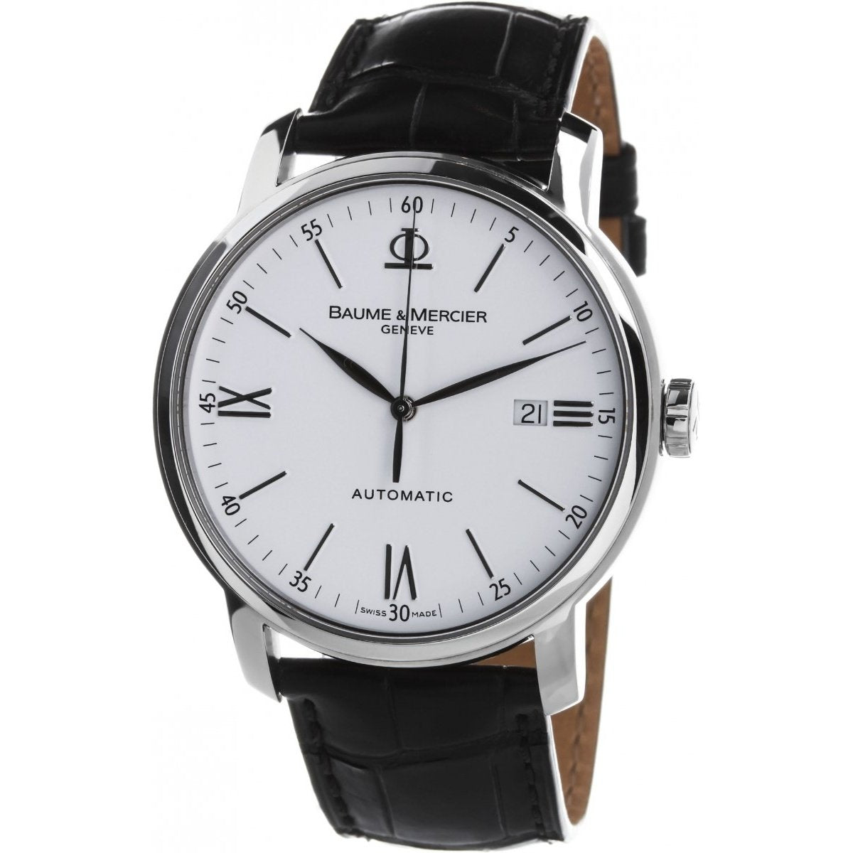 Baume & mercier Classima Automatic White Dial Men's Watch MOA08592