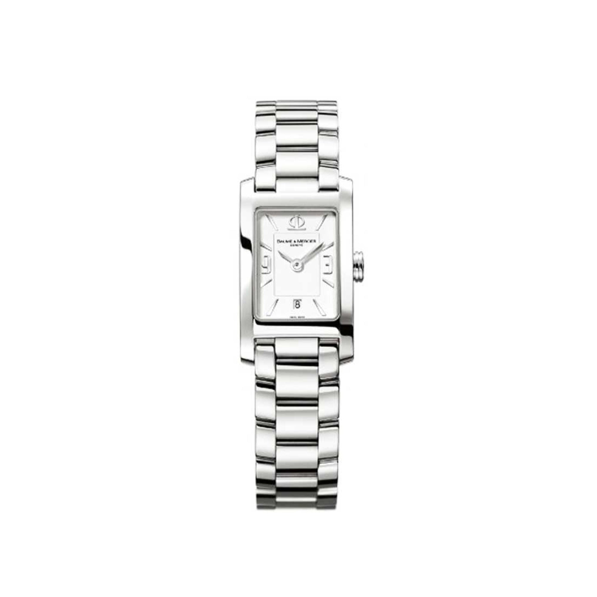 Baume & Mercier Hampton Classic Quartz White Dial Women's Watch MOA08813