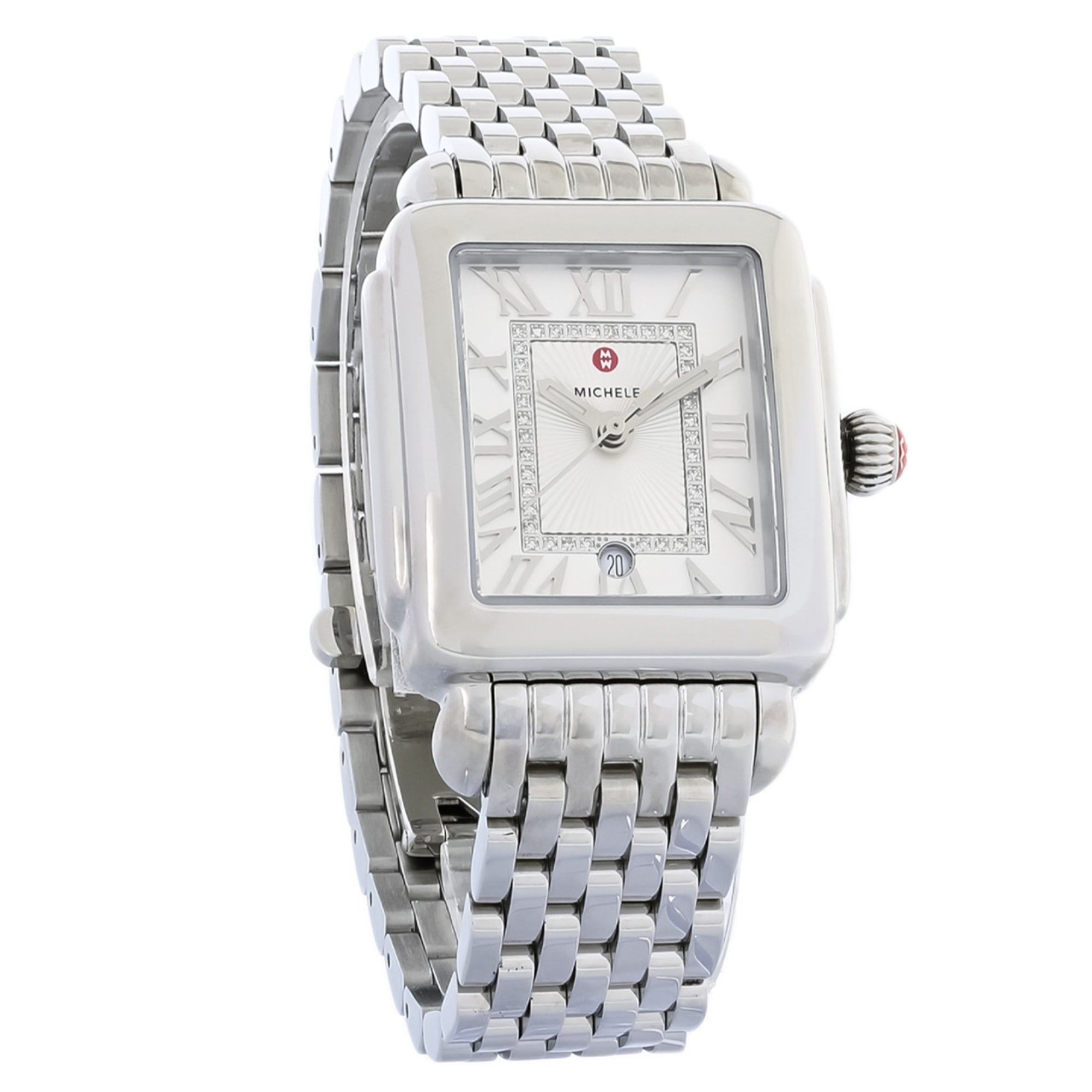 Michele Deco Quartz White Dial Women's Watch MW06G00A0120