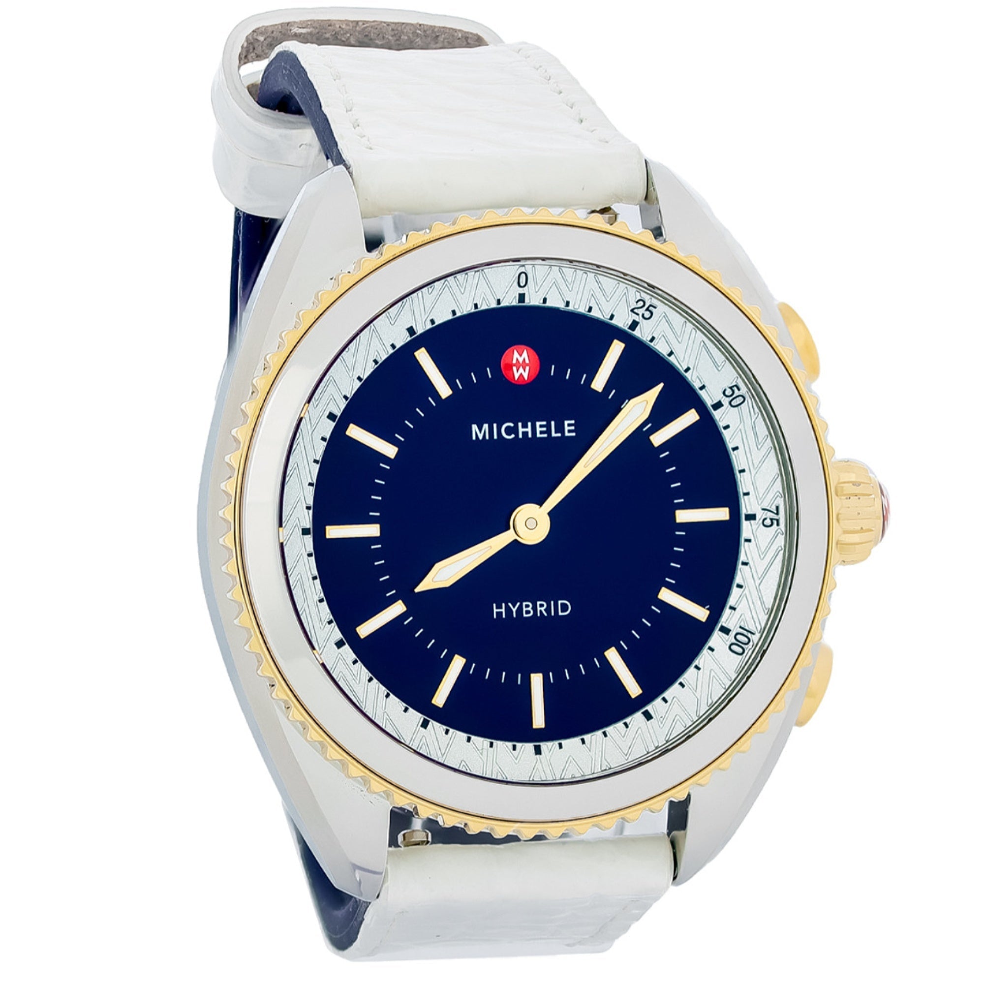 Michele Hybrid Quartz Blue Dial Women's Watch MWWT32A00001