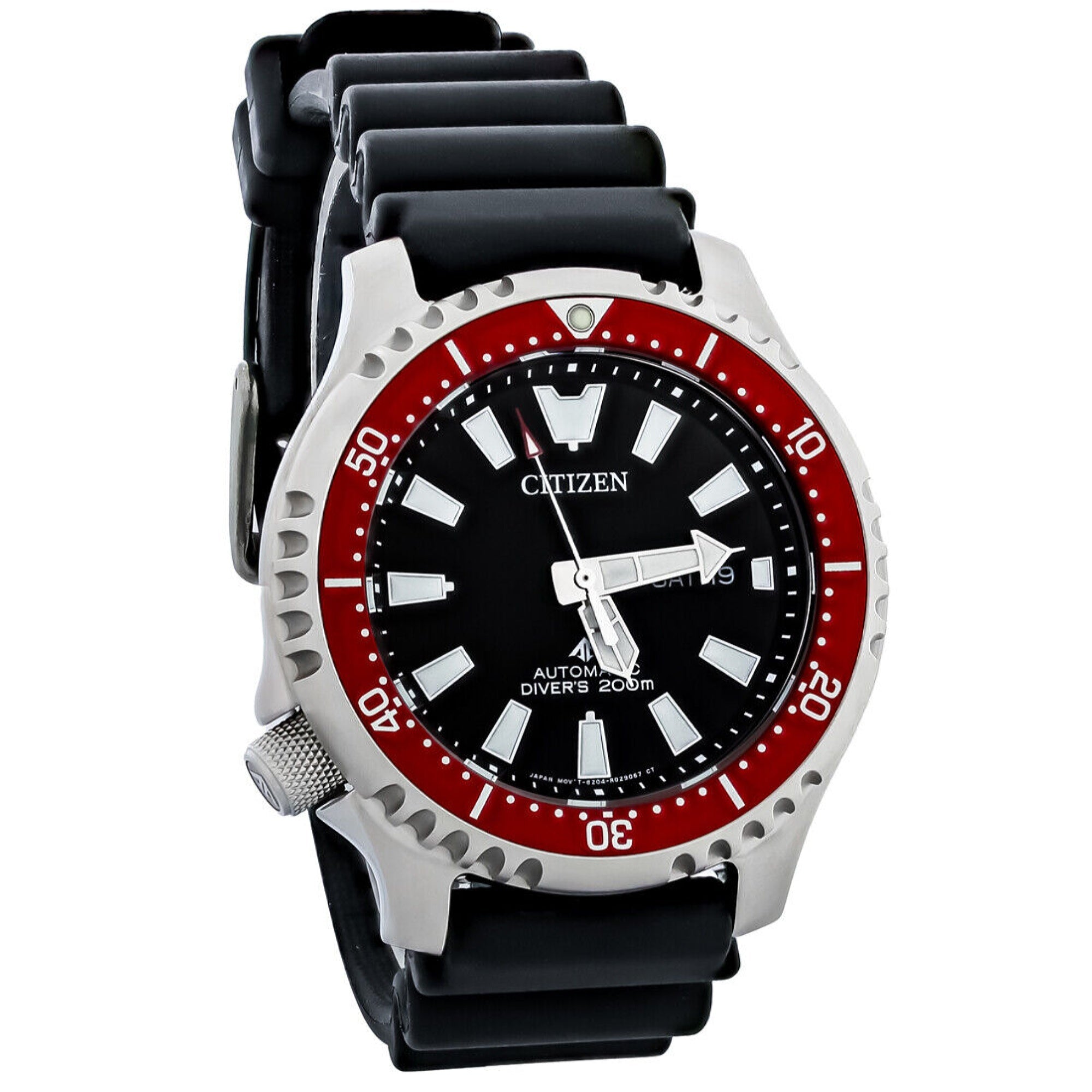 Citizen Promaster Diver Automatic Black Dial Men's Watch NY0156-04E