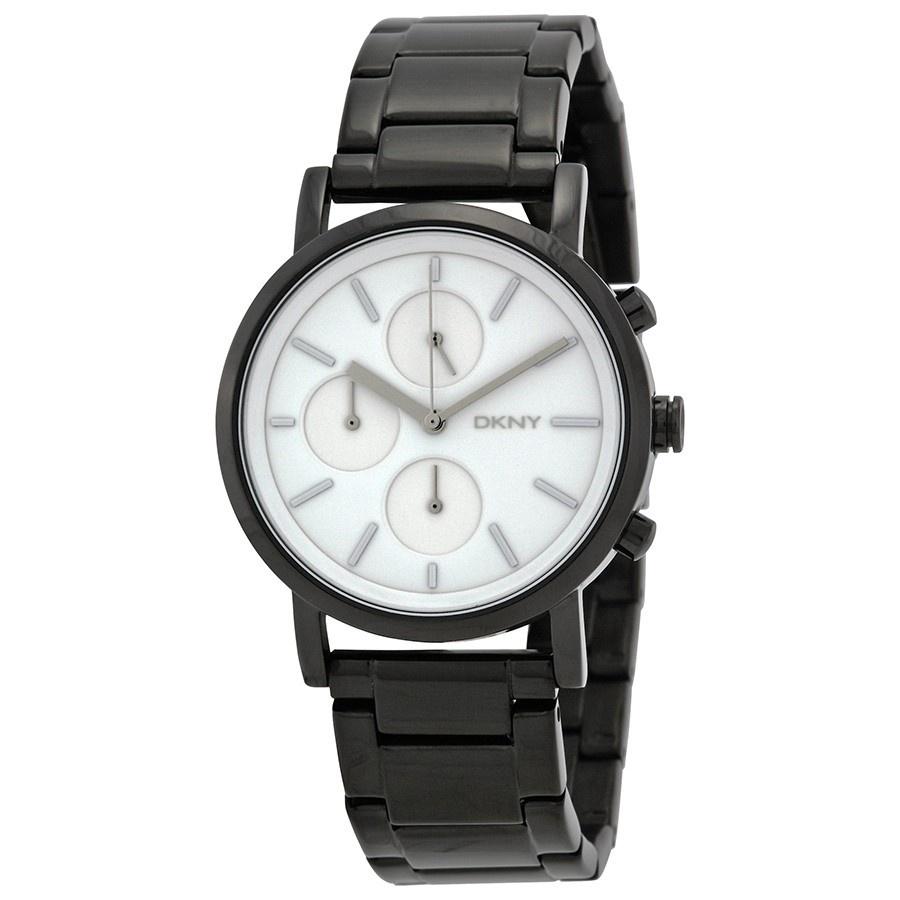 DKNY Soho Quartz Chronograph White Dial Women's Watch NY2149