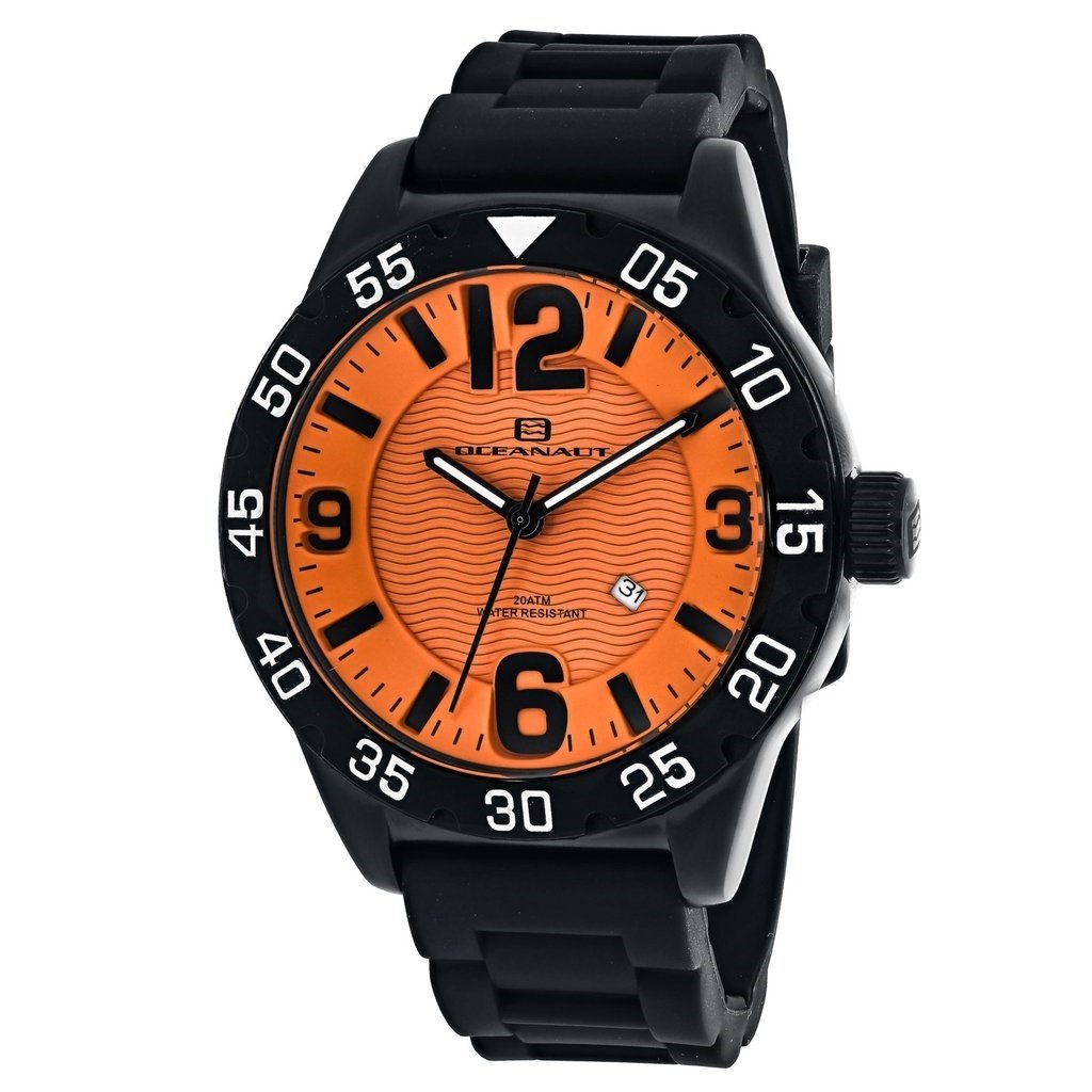 Oceanaut Aqua One Quartz Orange Dial Men's Watch OC2712