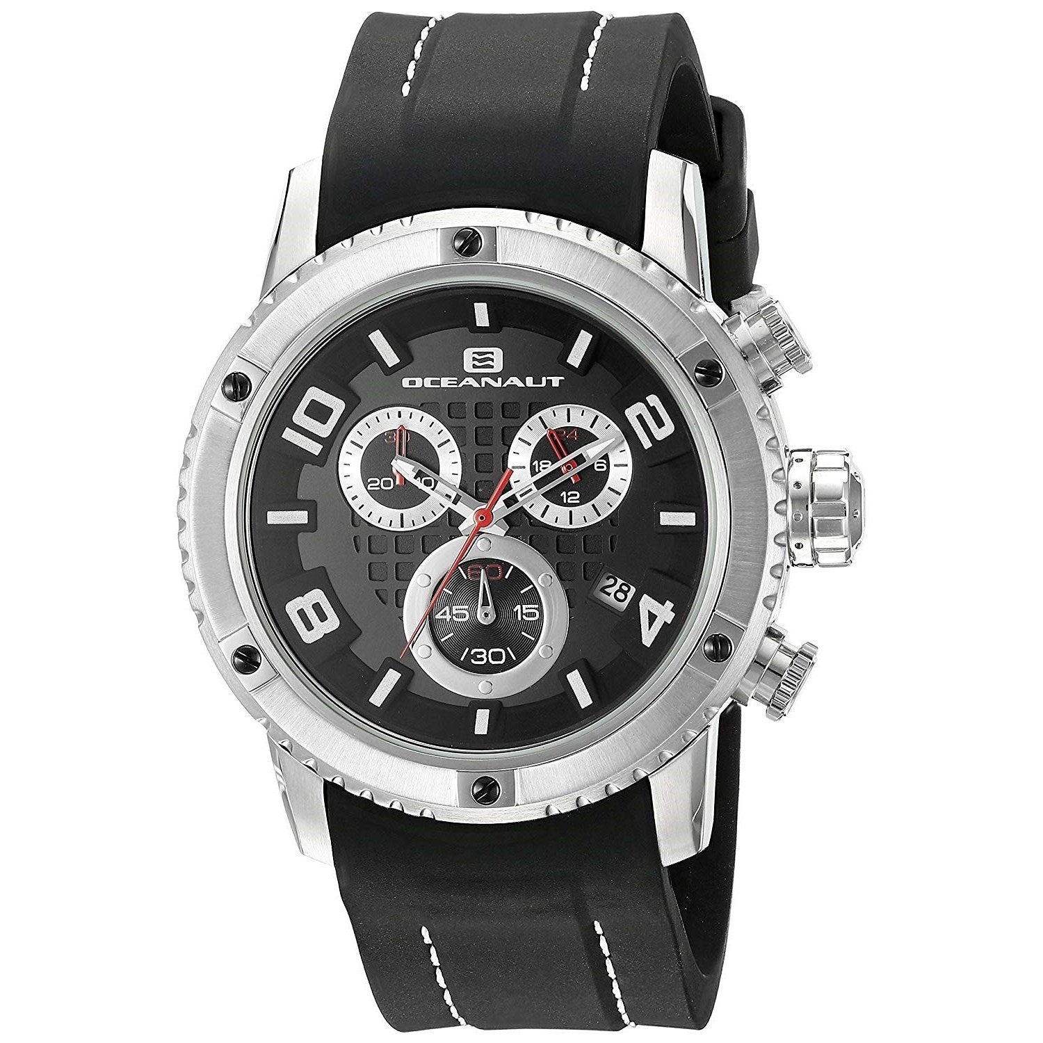 Oceanaut Impulse Sport Quartz Chronograph Black Dial Men's Watch OC3120R