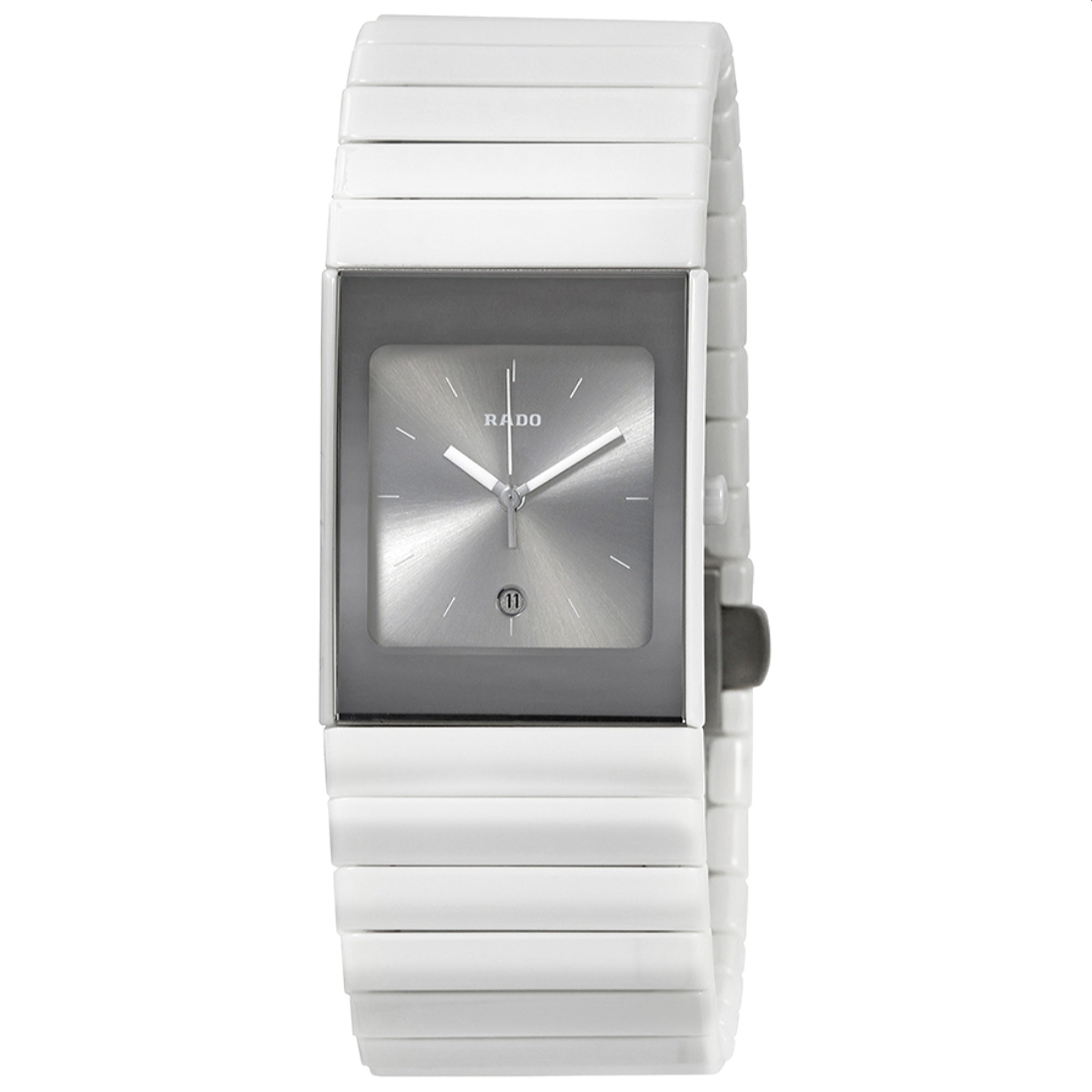 Rado Ceramica Quartz Silver Dial Women's Watch R21587102