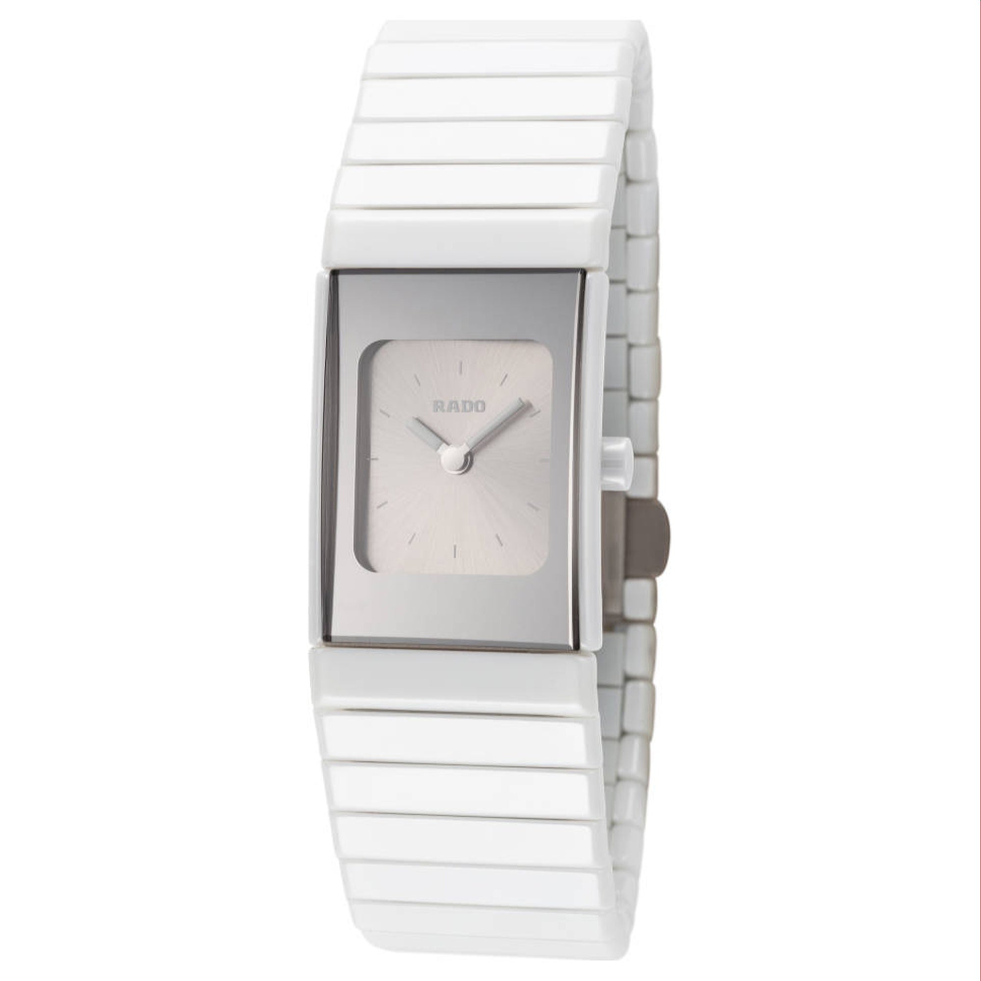 Rado Ceramica Quartz Silver Dial Women's Watch R21588102