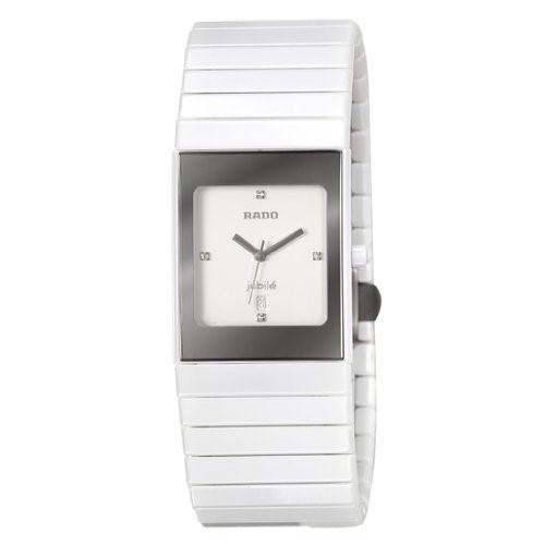 Rado Ceramica Quartz Diamond White Dial Women's Watch R21982702