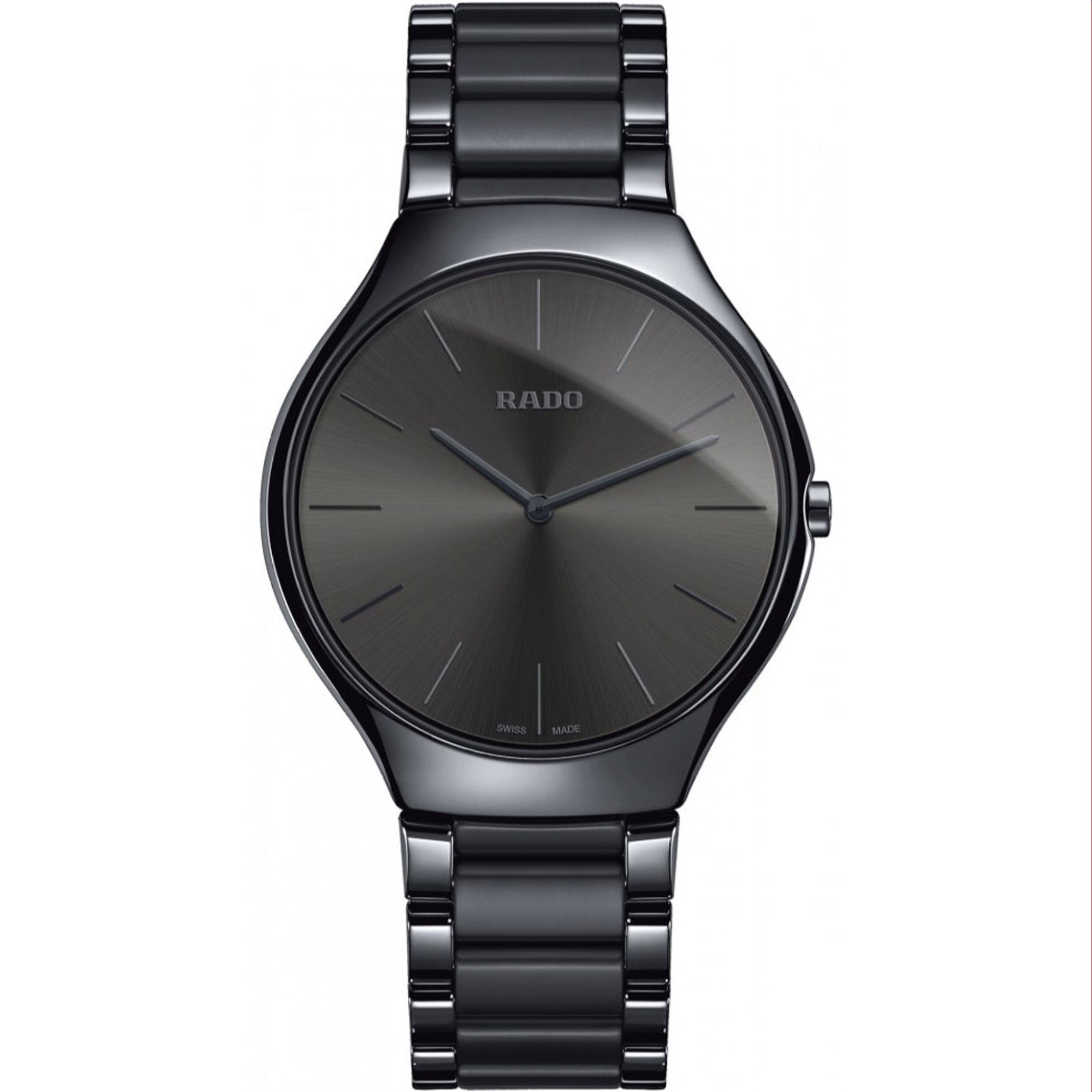 Rado TRUE Quartz Black Dial Men's Watch R27262102