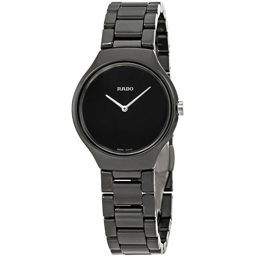 Rado TRUE Quartz Black Dial Women's Watch R27742192