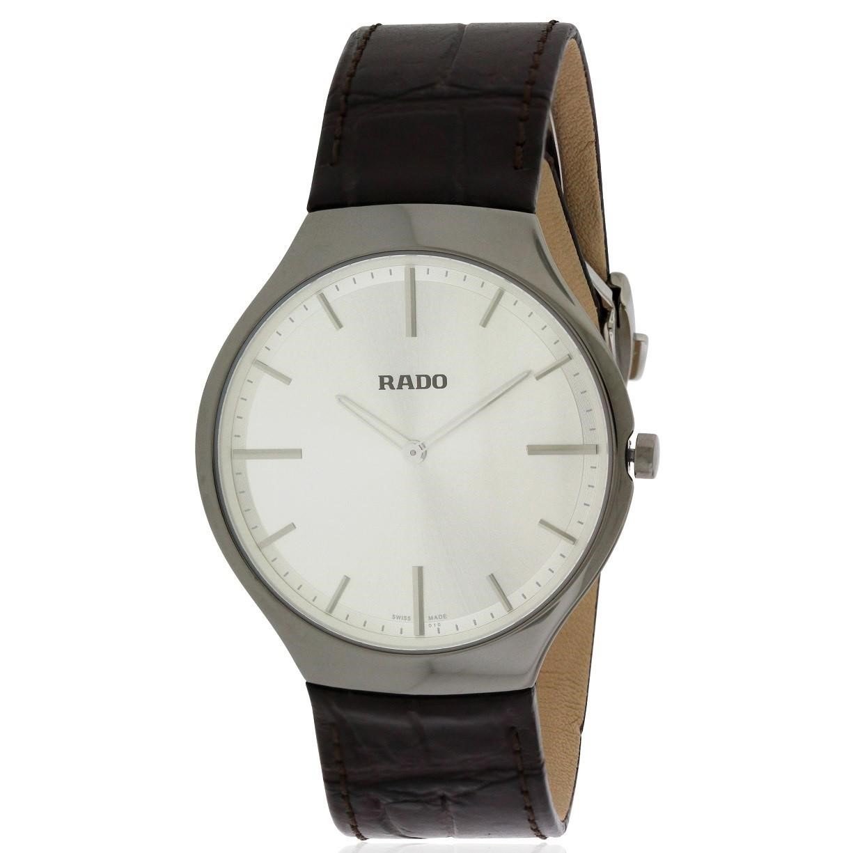 Rado True Thinline Quartz Silver Dial Men's Watch R27955105