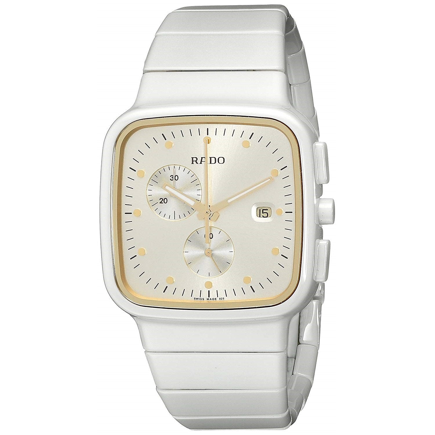 Rado True   Quartz Chronograph Gold-Tone Dial Men's Watch R28392252