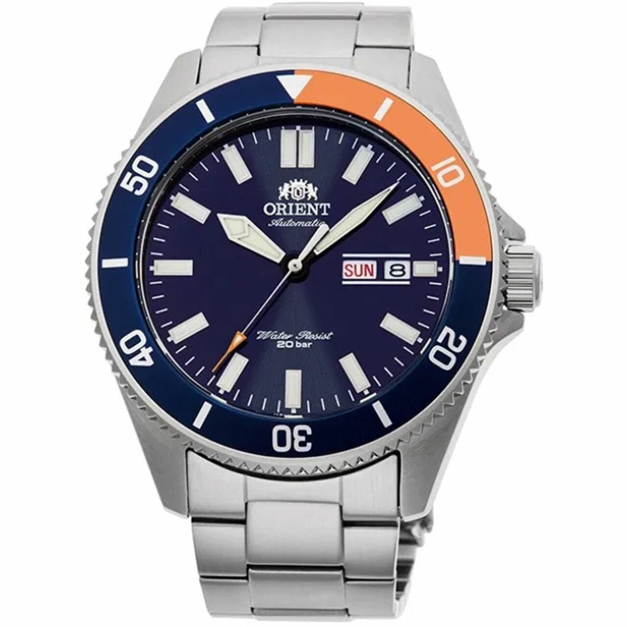 Orient Inspection Automatic Blue Dial Men's Watch RA-AA0913L19B