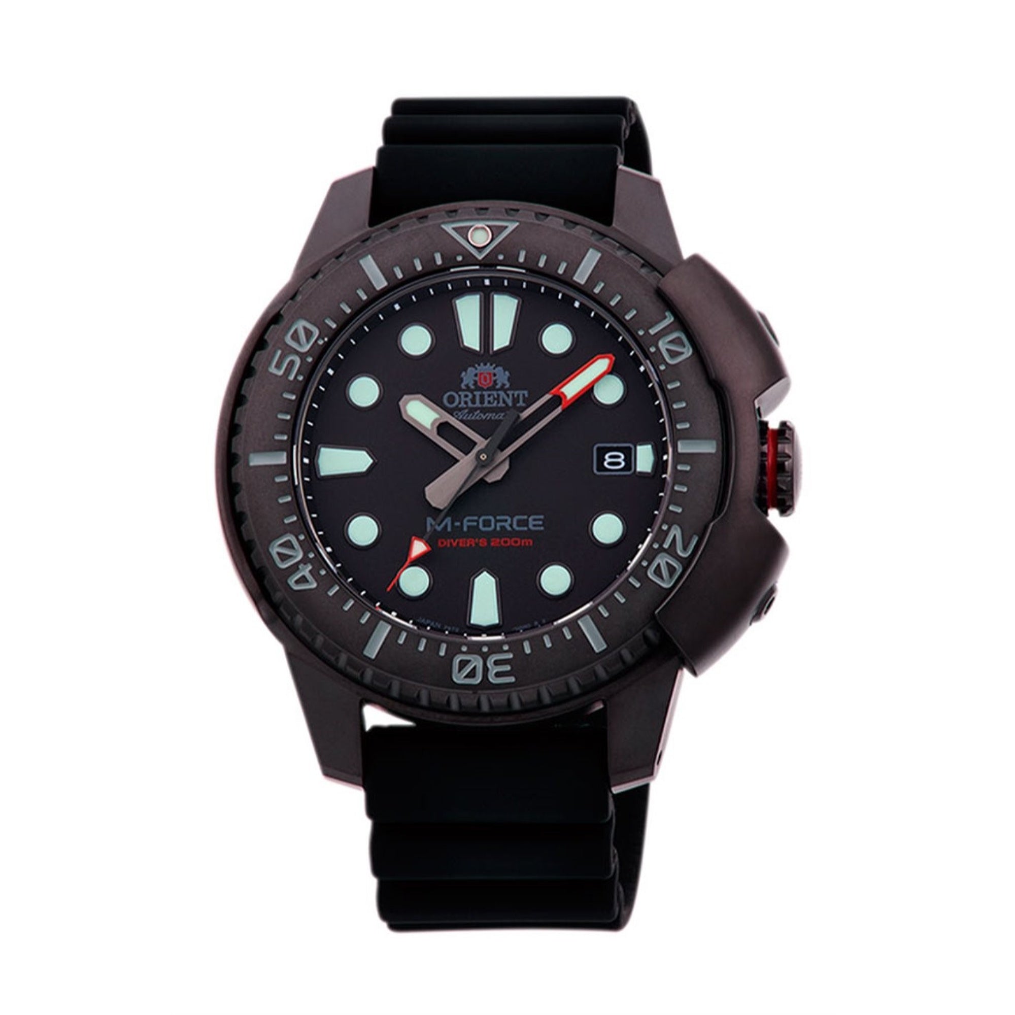 Orient M-Force Automatic Black Dial Men's Watch RA-AC0L03B00B