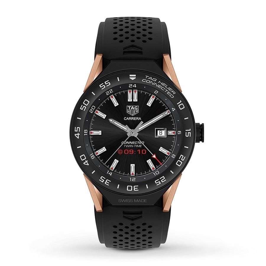 Tag Heuer Connected Quartz Chronograph Amoled Touch Display Dial Men's Watch SBF8A8013.32FT6076