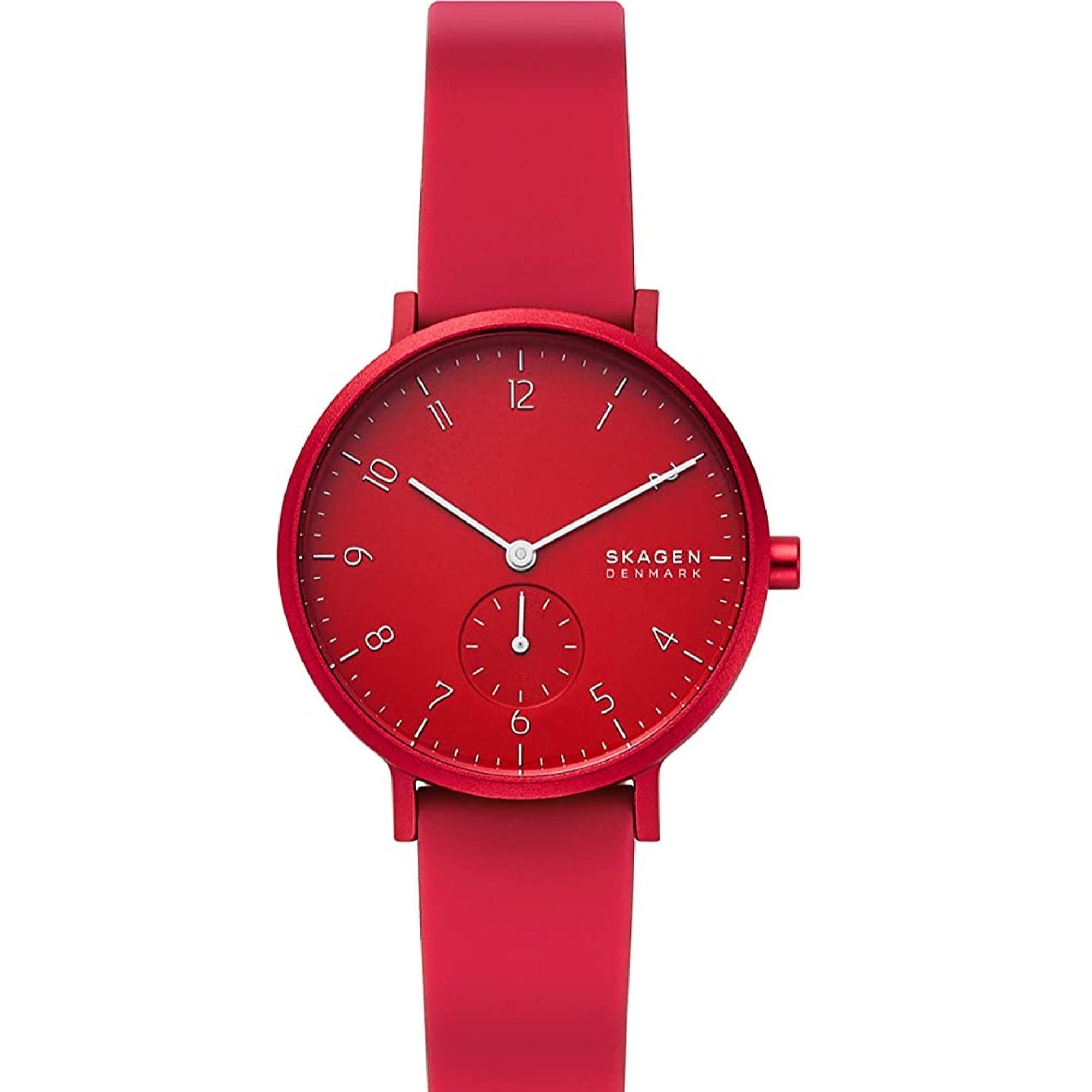 Skagen  Quartz Aaren Kulor Red Dial Women's Watch SKW2765