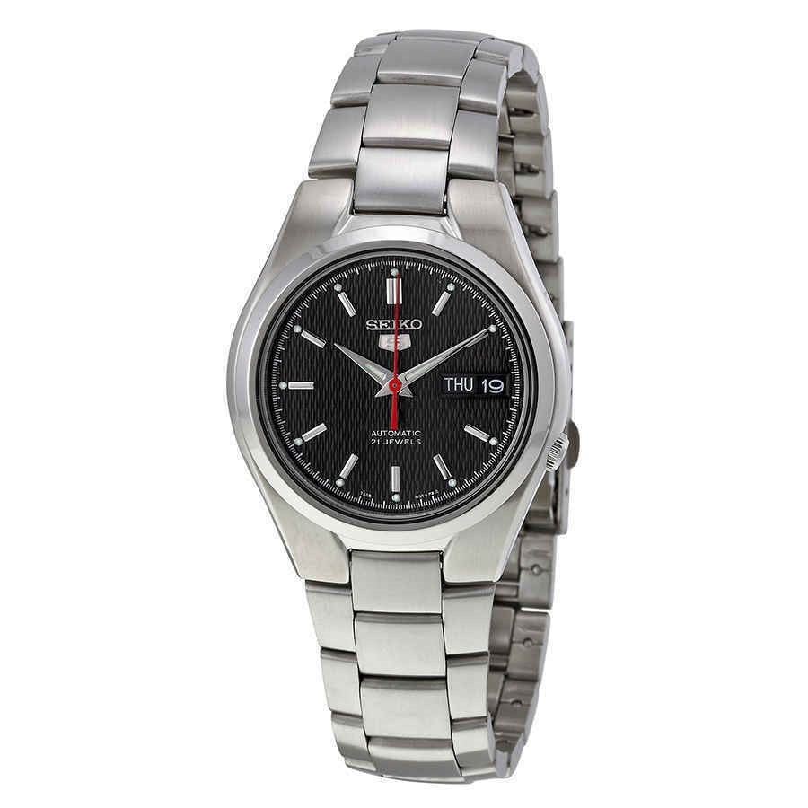 Seiko Seiko 5 Automatic Black Dial Men's Watch SNK607