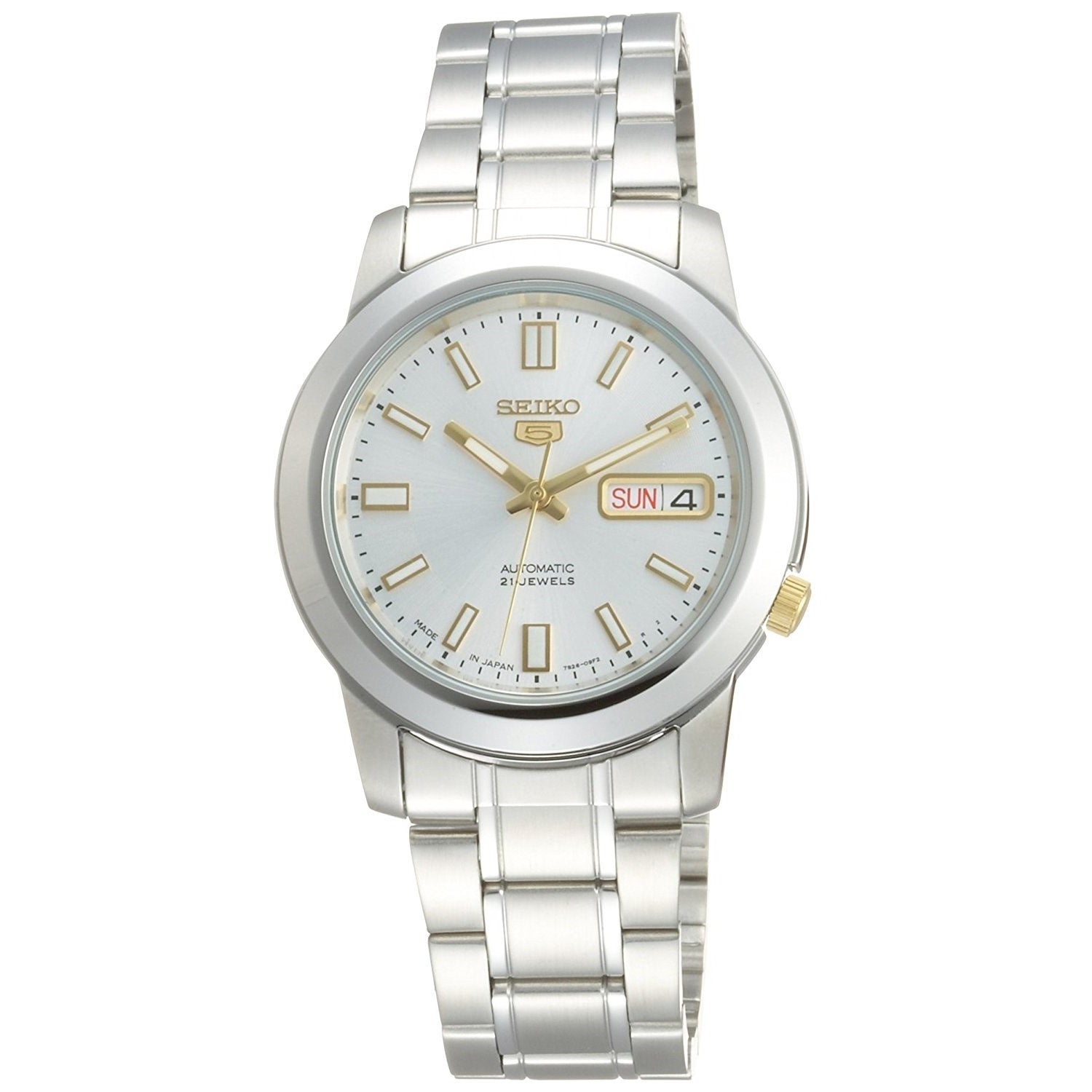 Seiko 5 Automatic Automatic Silver Dial Men's Watch SNKK09J1