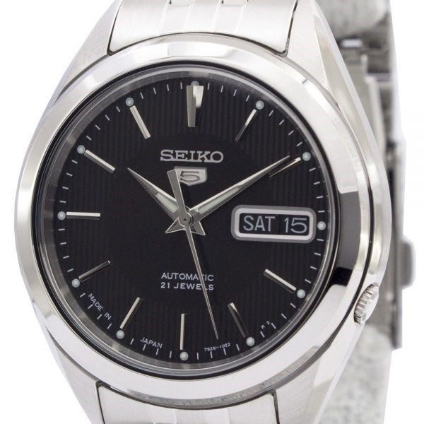 Seiko Series 5 Automatic Black Dial Men's Watch SNKL23J1