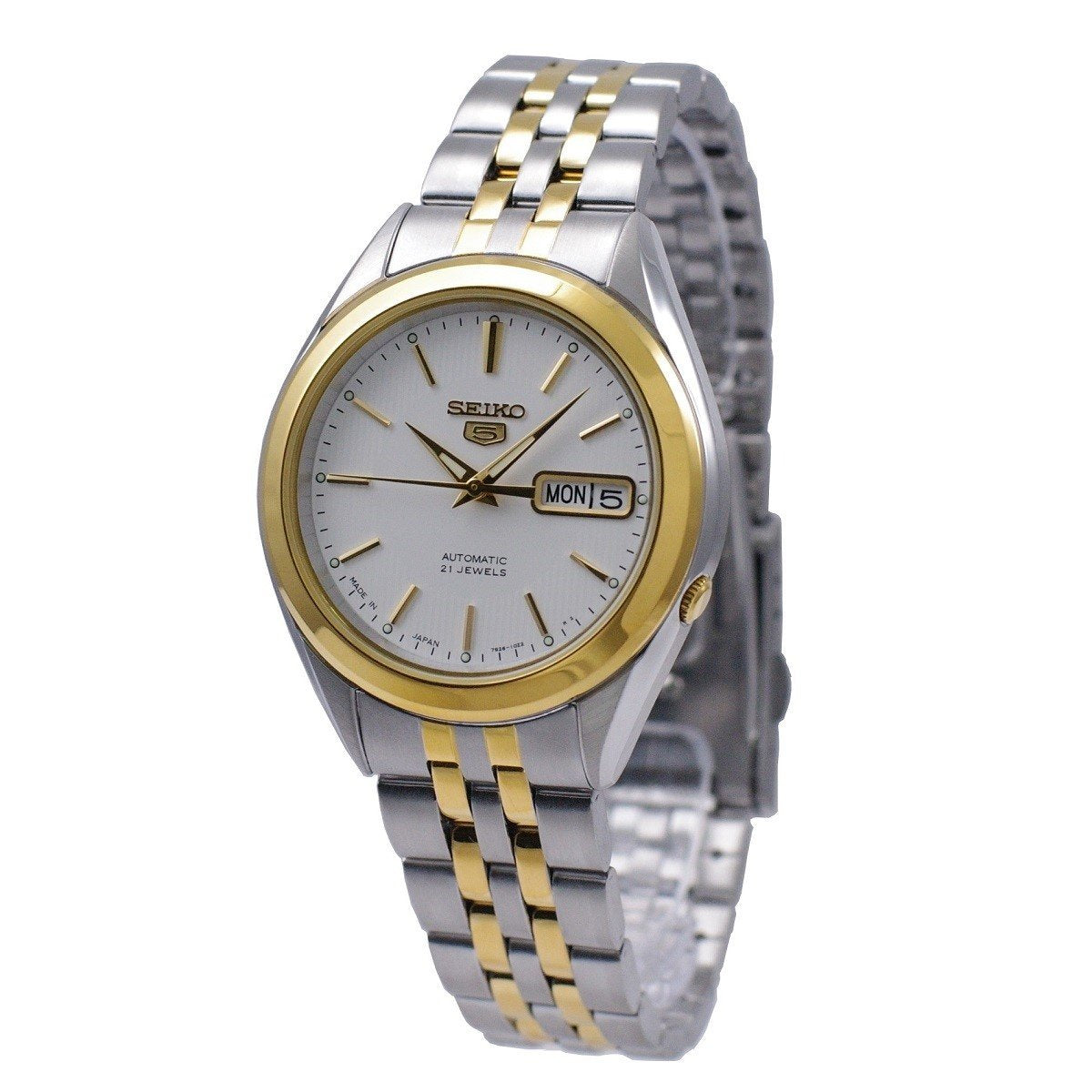 Seiko Seiko 5 Automatic White Dial Men's Watch SNKL24J1