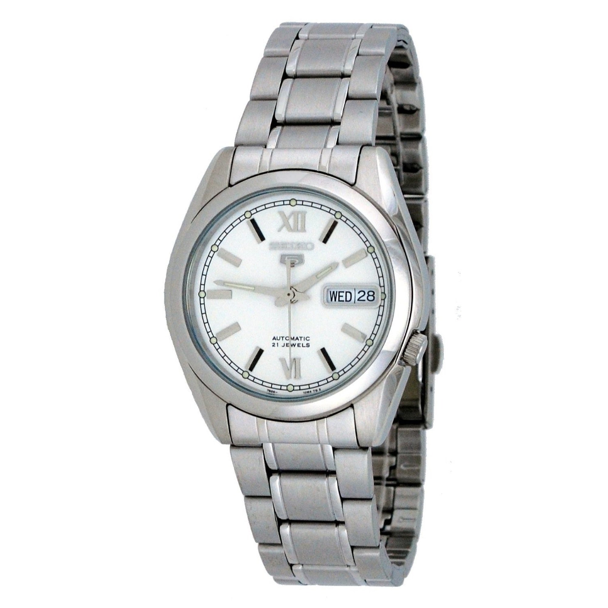 Seiko Seiko 5 Automatic Silver   Dial Men's Watch SNKL51