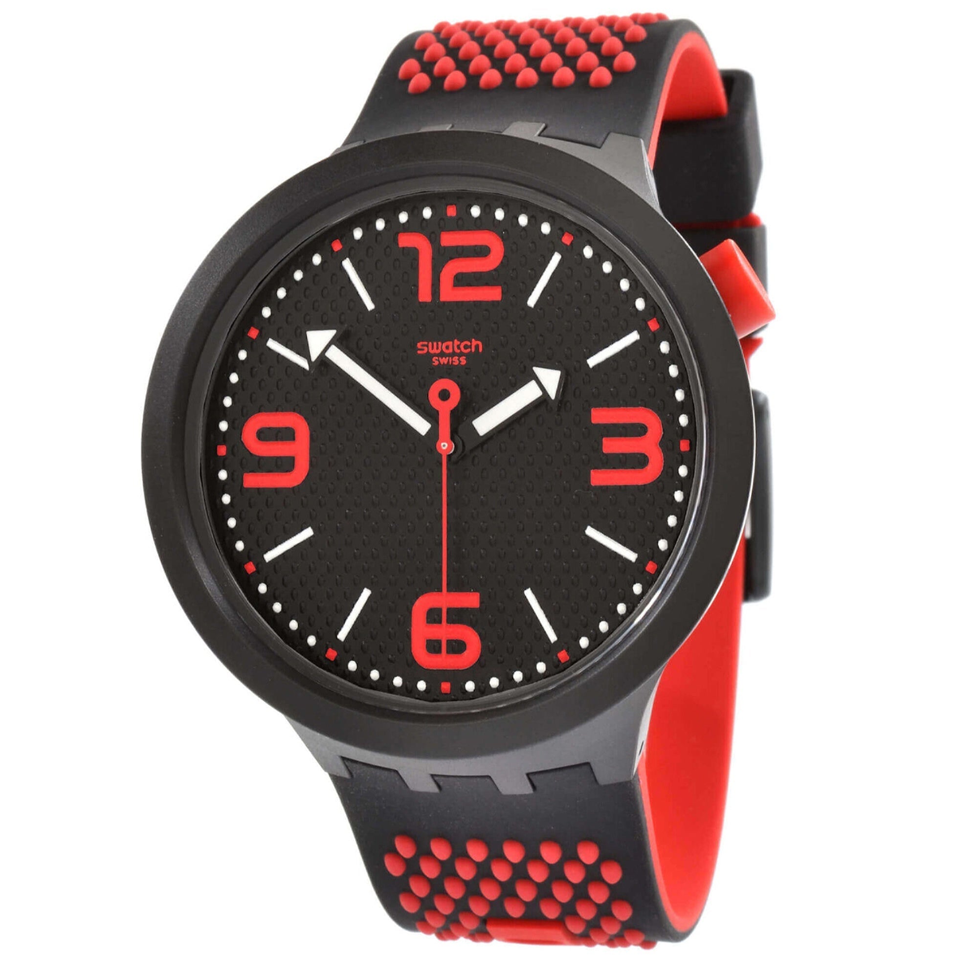 Swatch  Quartz Big Bold Black Dial Men's Watch SO27B102