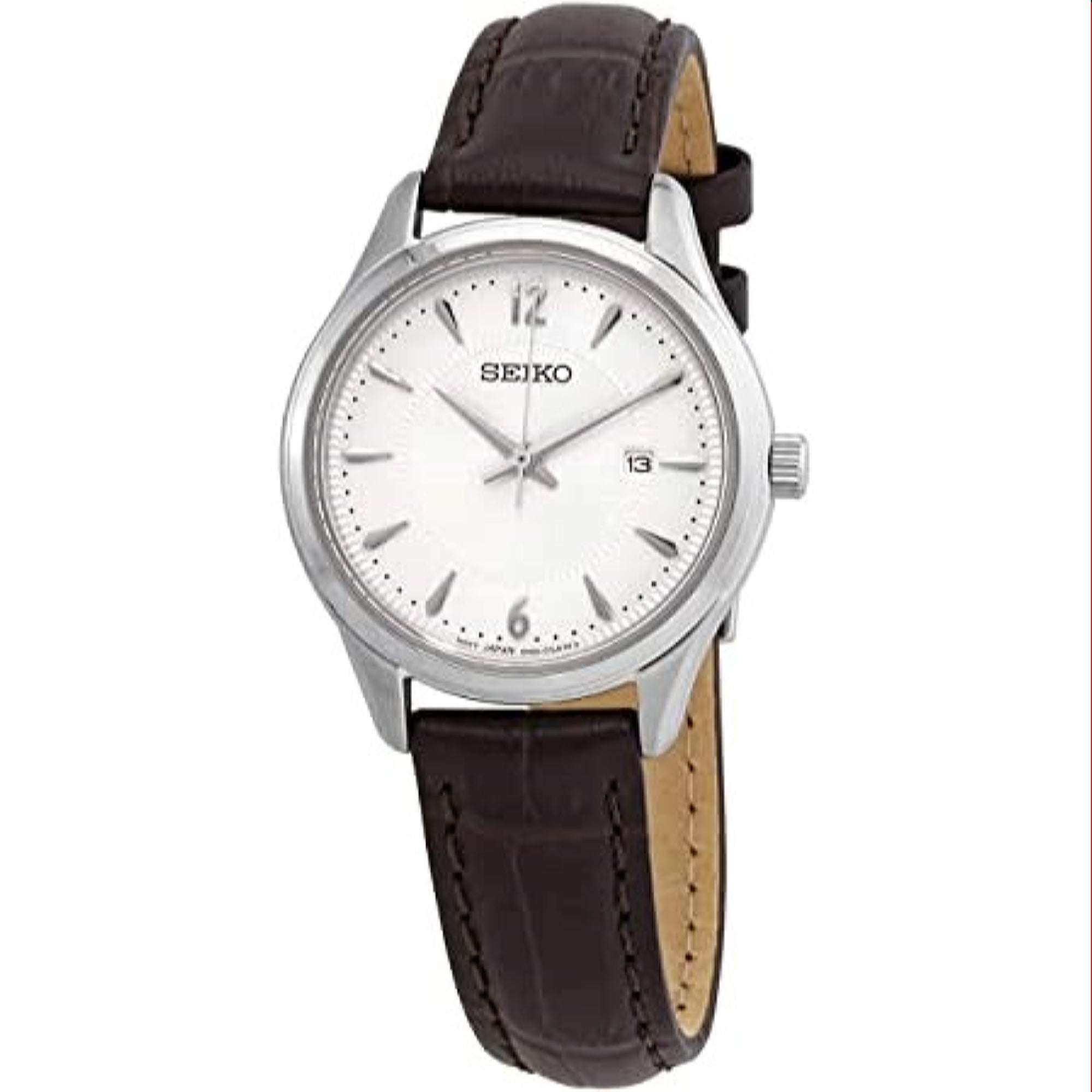 Seiko Noble Quartz Silver Dial Women's Watch SUR427