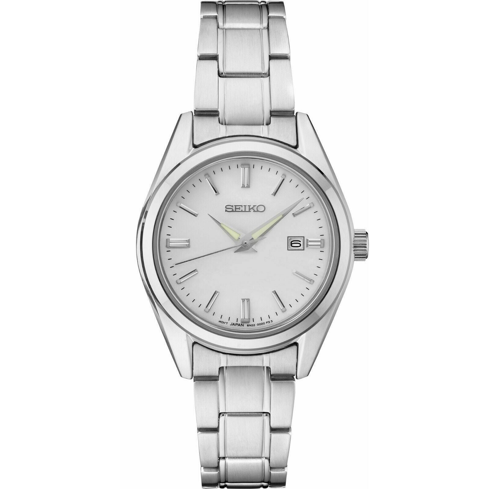 Seiko Essentials Quartz Silver Dial Women's Watch SUR633